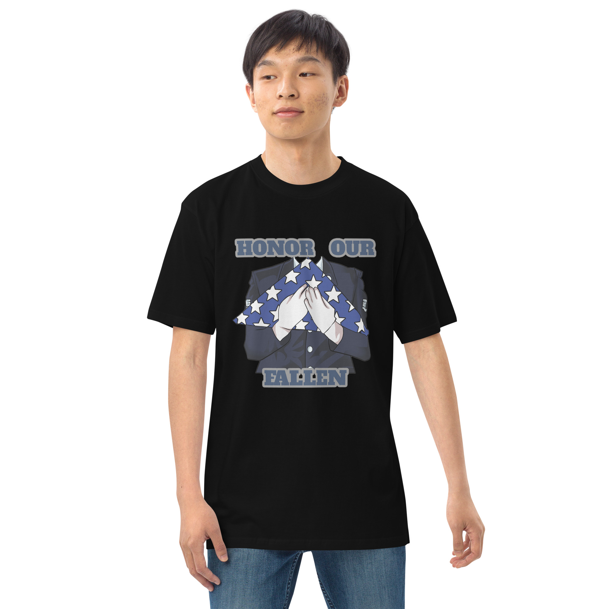 HONOR OUR FALLEN TOO SIKS Tee - Image 4
