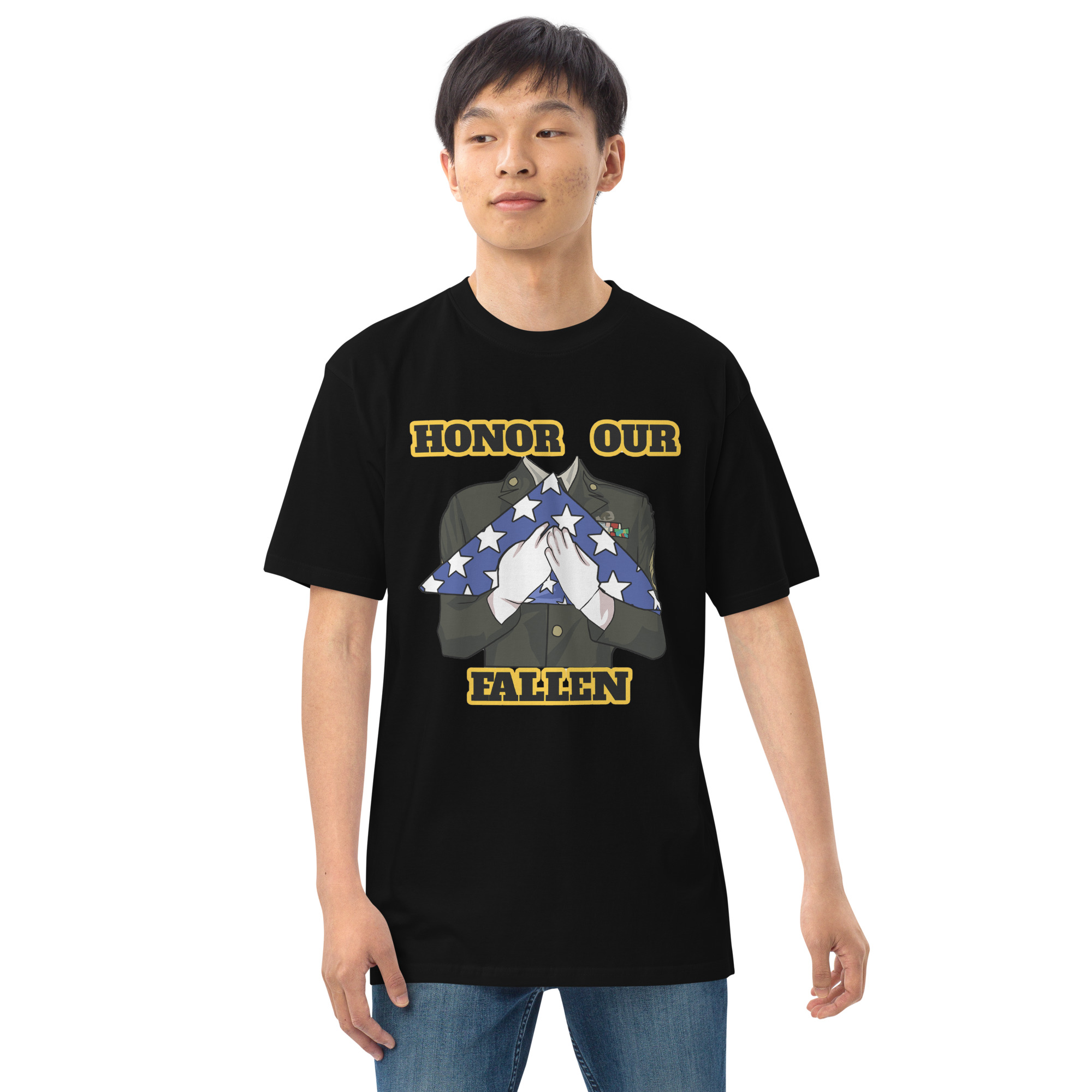HONOR OUR FALLEN TOO SIKS Tee - Image 4