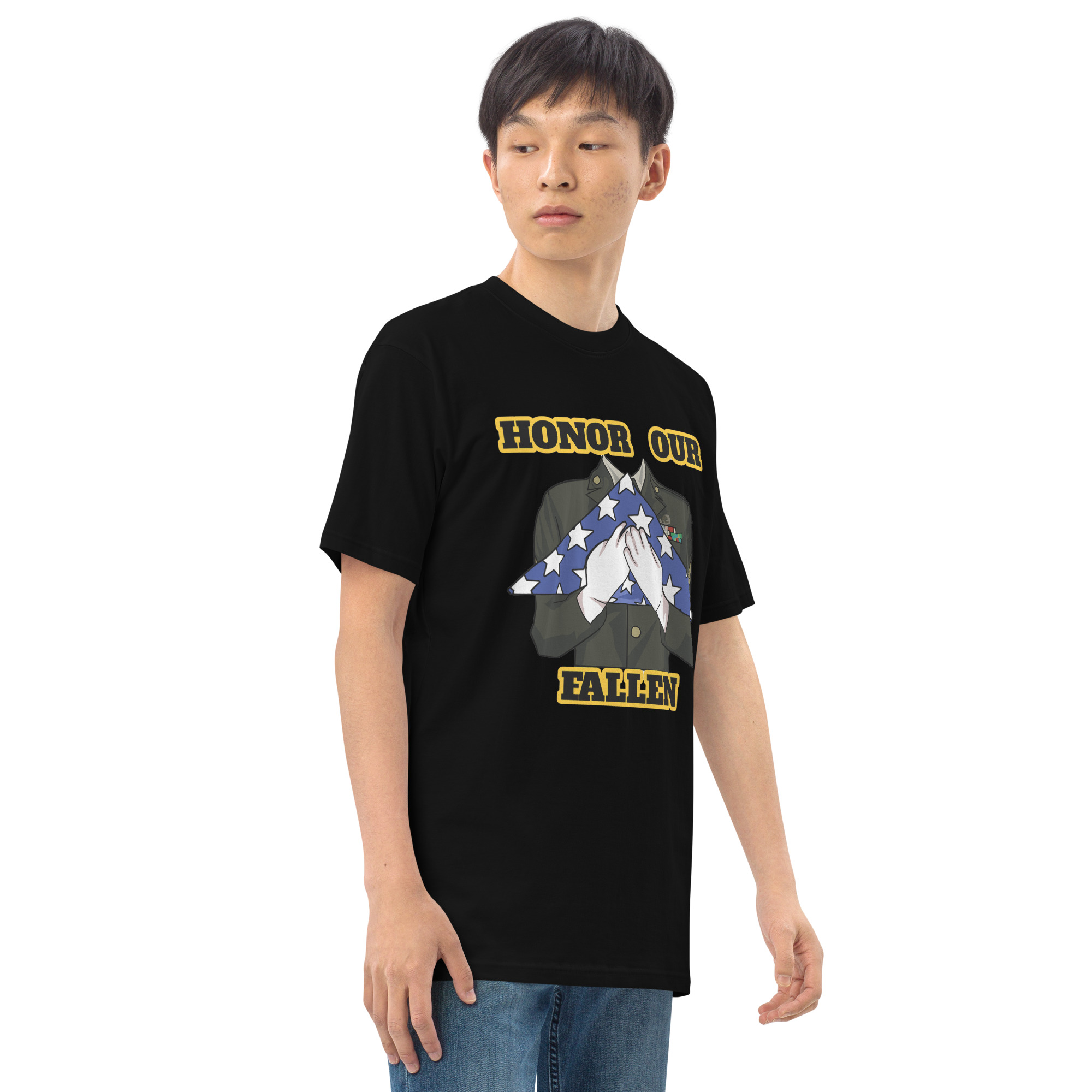 HONOR OUR FALLEN TOO SIKS Tee - Image 2