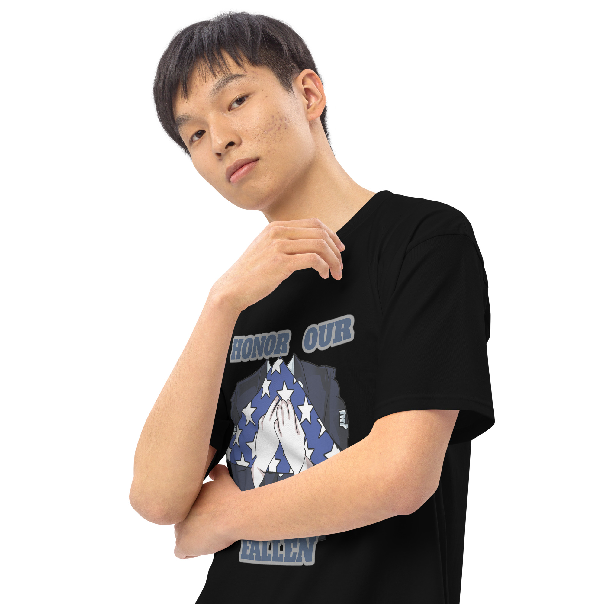 HONOR OUR FALLEN TOO SIKS Tee - Image 5
