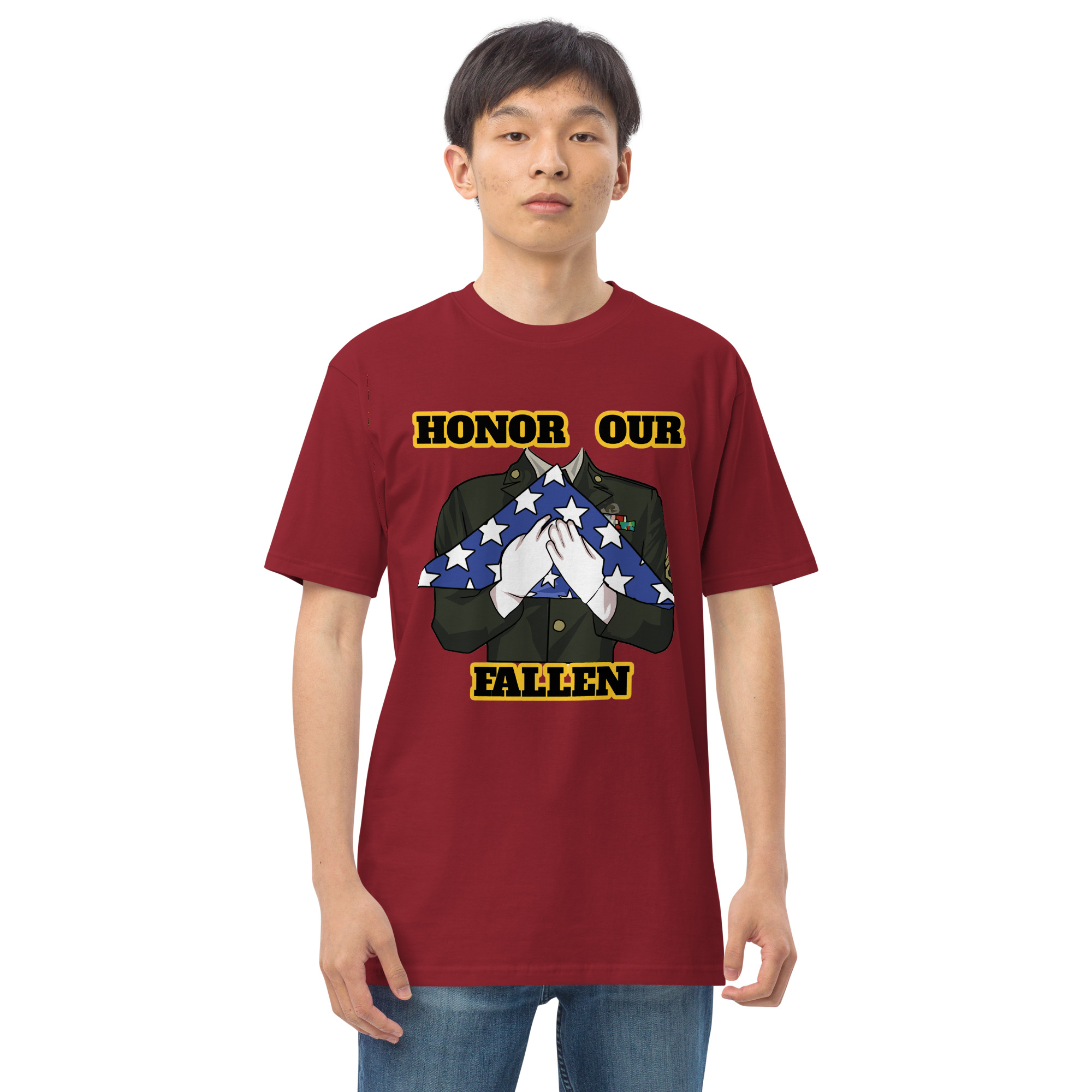 HONOR OUR FALLEN TOO SIKS Tee - Image 19