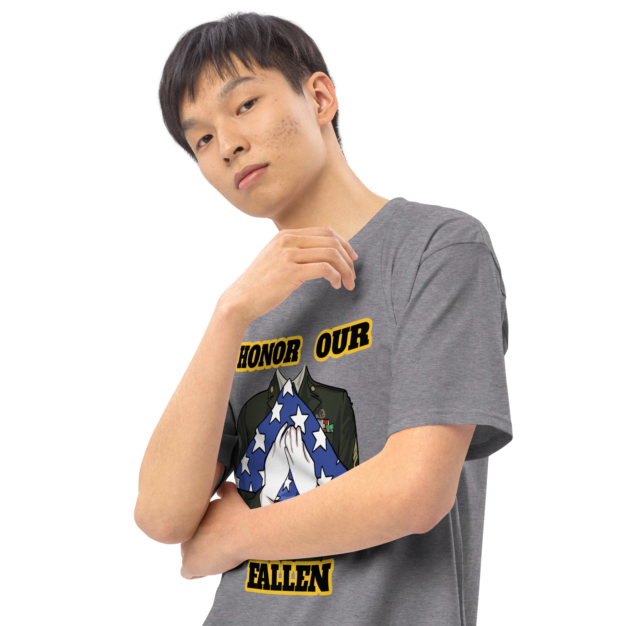 HONOR OUR FALLEN TOO SIKS Tee - Image 32