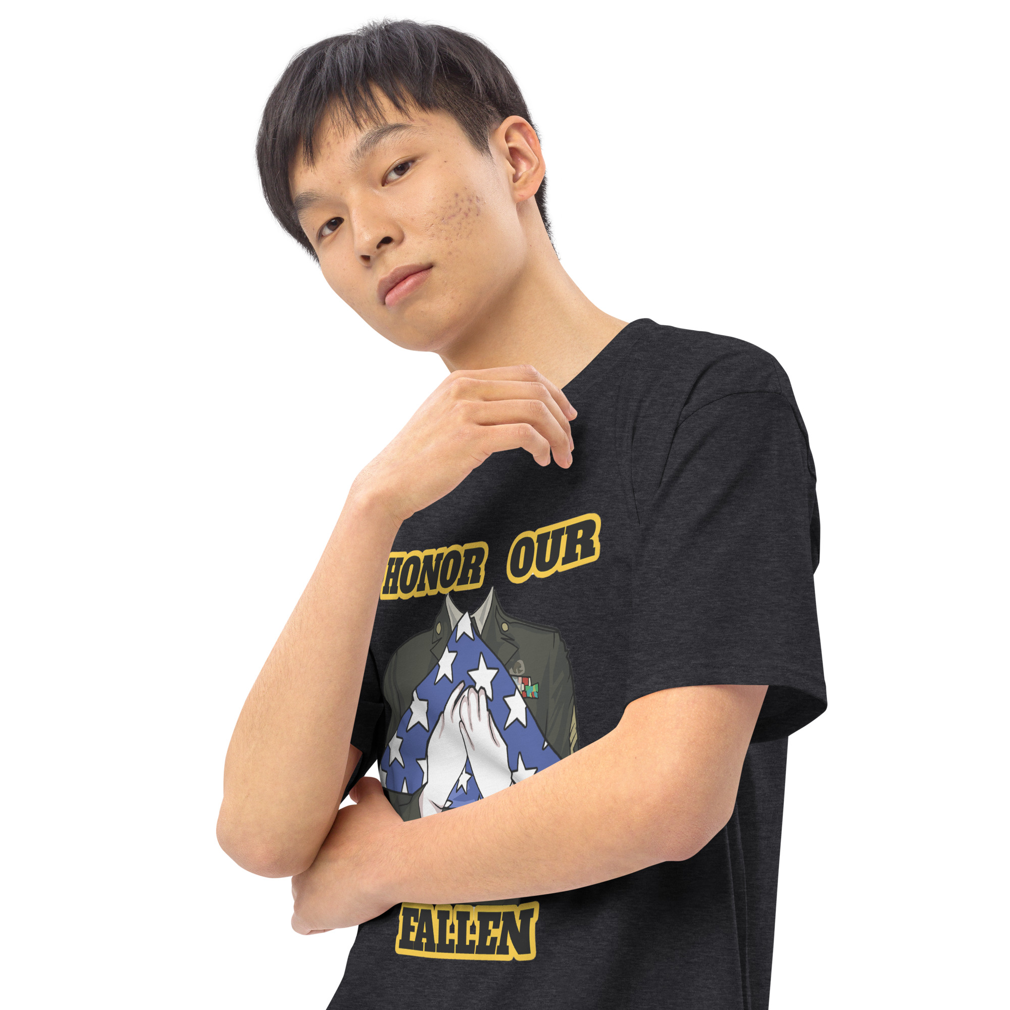 HONOR OUR FALLEN TOO SIKS Tee - Image 14