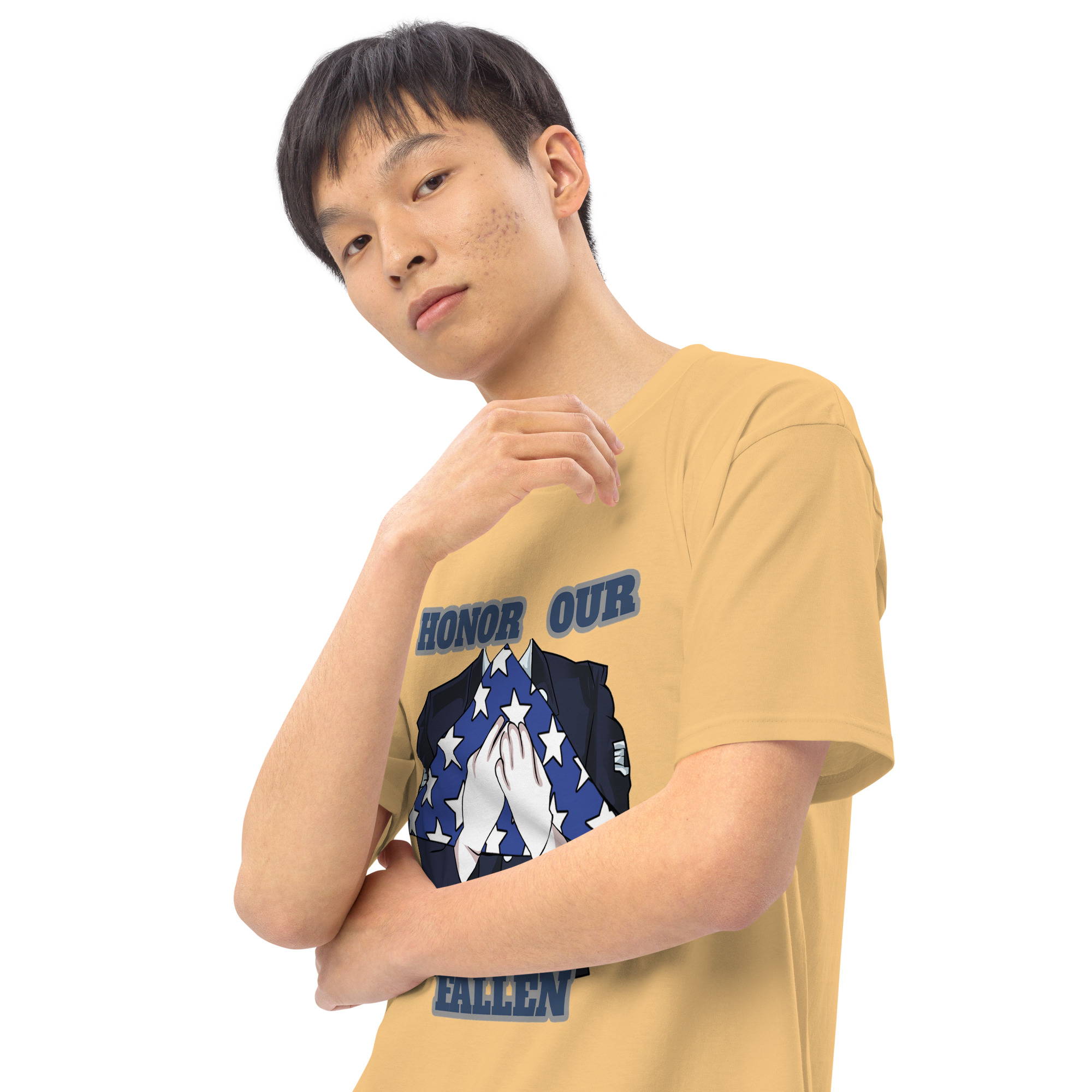 HONOR OUR FALLEN TOO SIKS Tee - Image 41