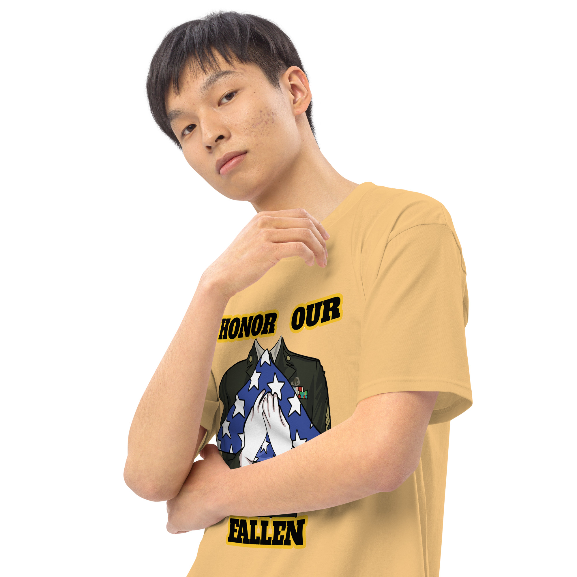 HONOR OUR FALLEN TOO SIKS Tee - Image 41