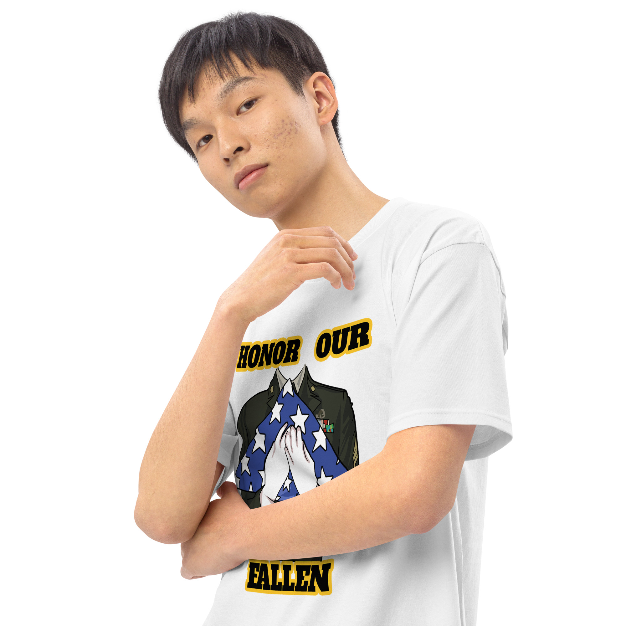 HONOR OUR FALLEN TOO SIKS Tee - Image 50