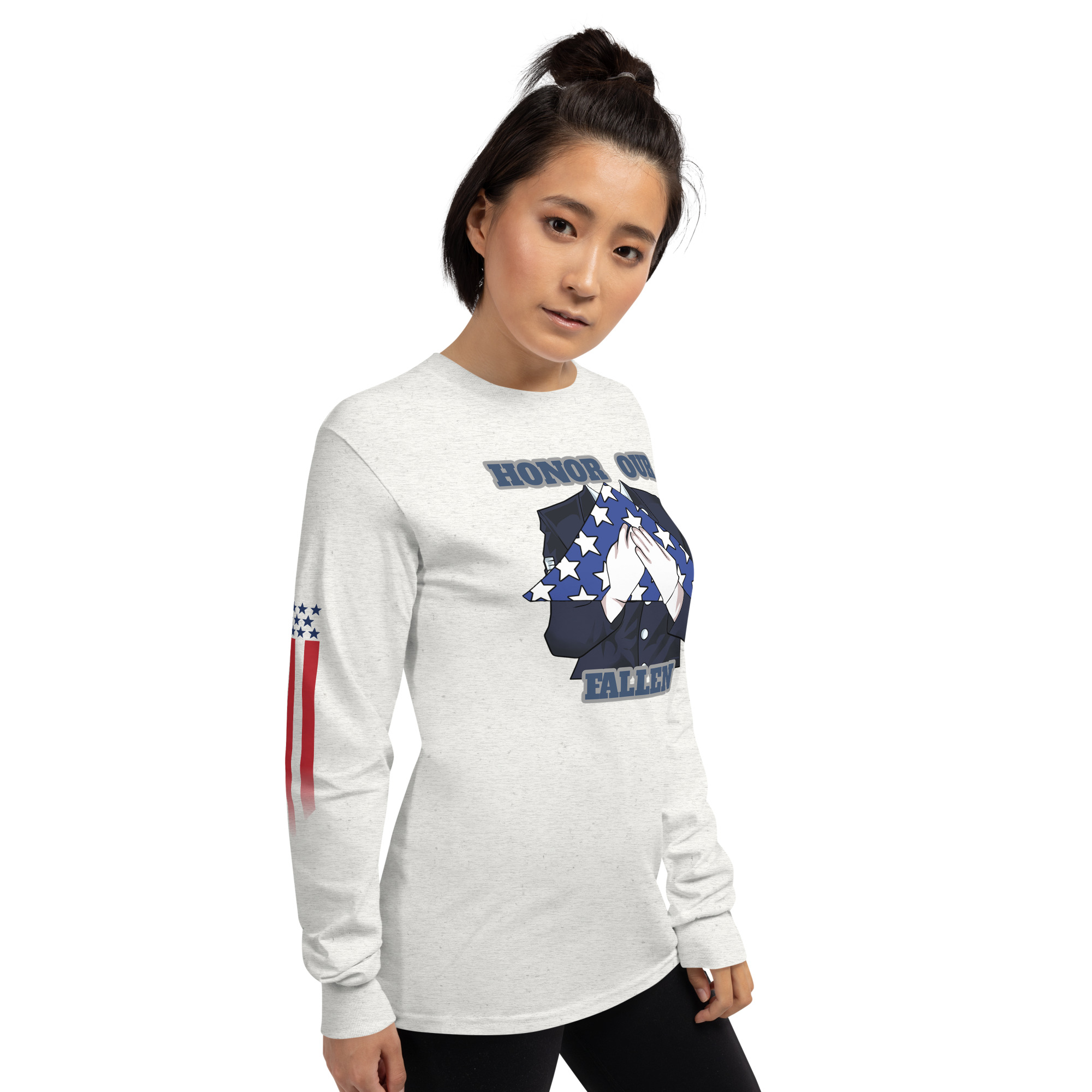 HONOR OUR FALLEN TOO SIKS Long Sleeve Shirt - Image 78
