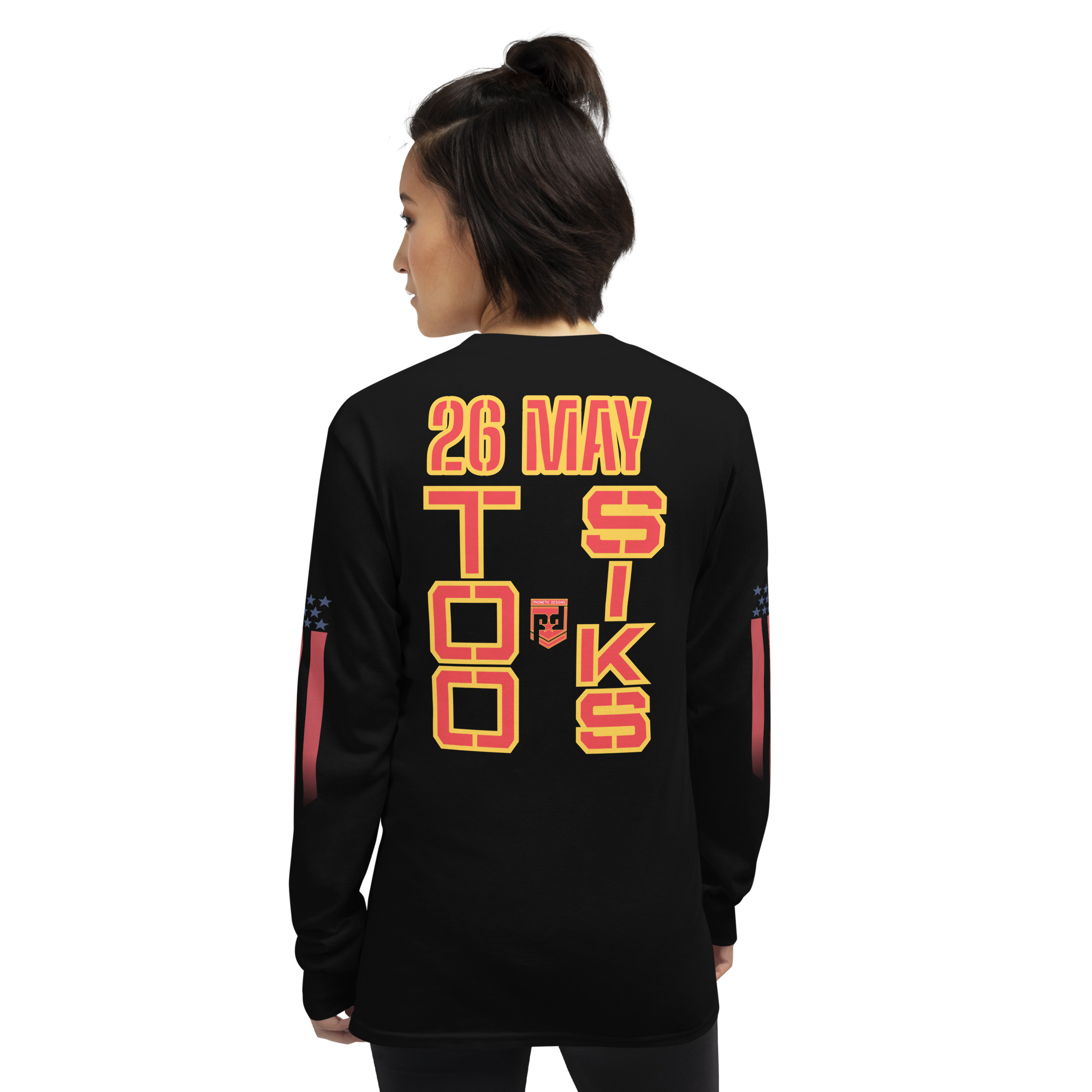 HONOR OUR FALLEN TOO SIKS Long Sleeve Shirt - Image 3