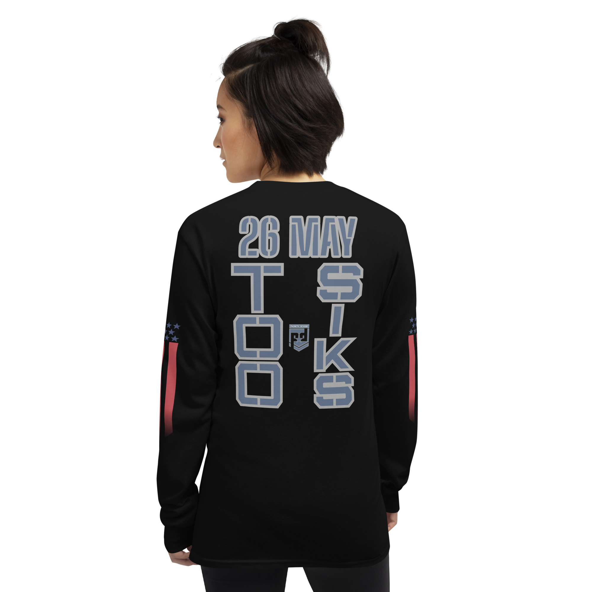 HONOR OUR FALLEN TOO SIKS Long Sleeve Shirt - Image 3