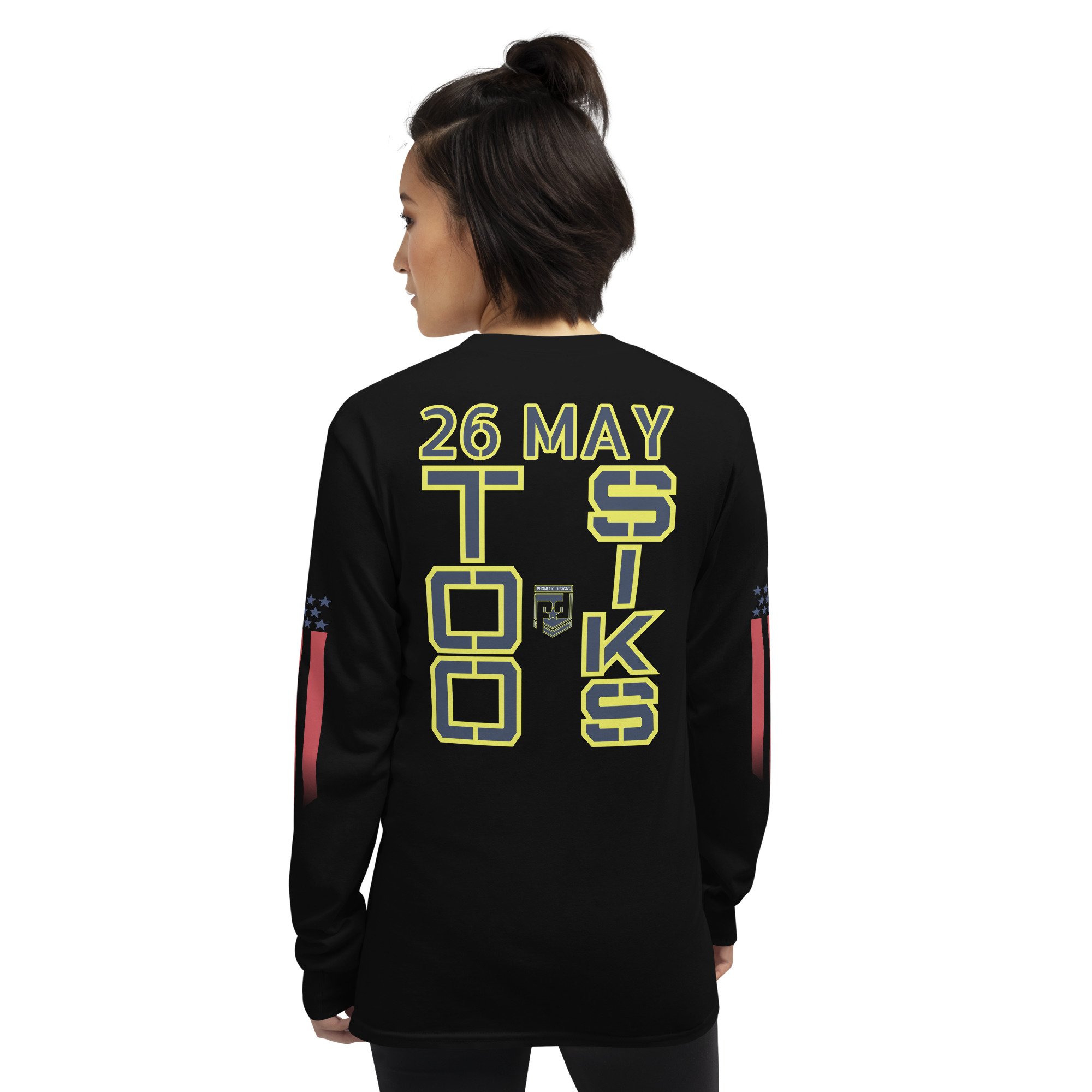 HONOR OUR FALLEN TOO SIKS Long Sleeve Shirt - Image 3