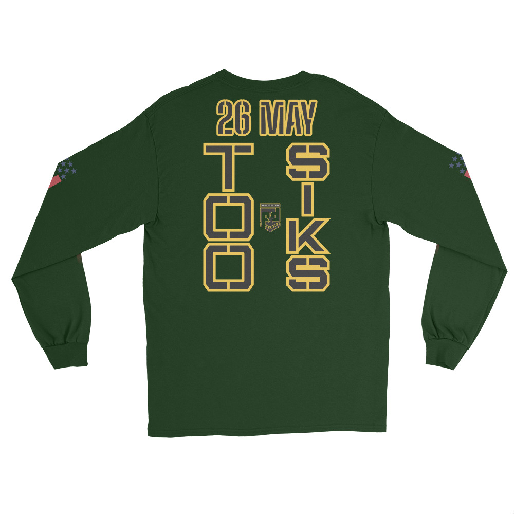 HONOR OUR FALLEN TOO SIKS Long Sleeve Shirt - Image 8