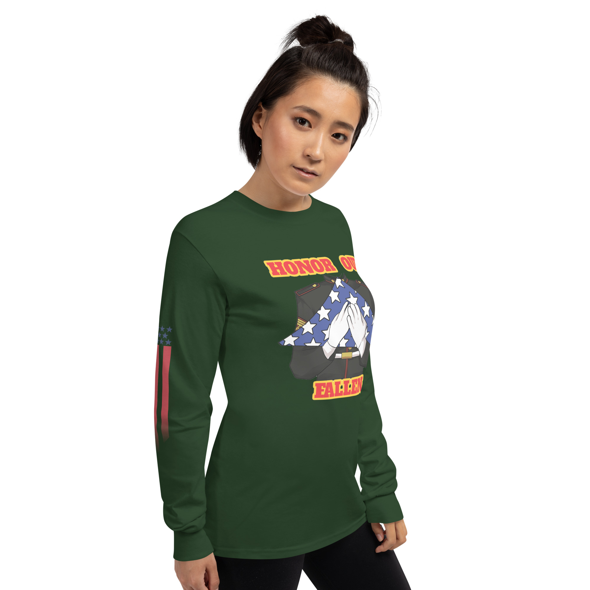 HONOR OUR FALLEN TOO SIKS Long Sleeve Shirt - Image 24