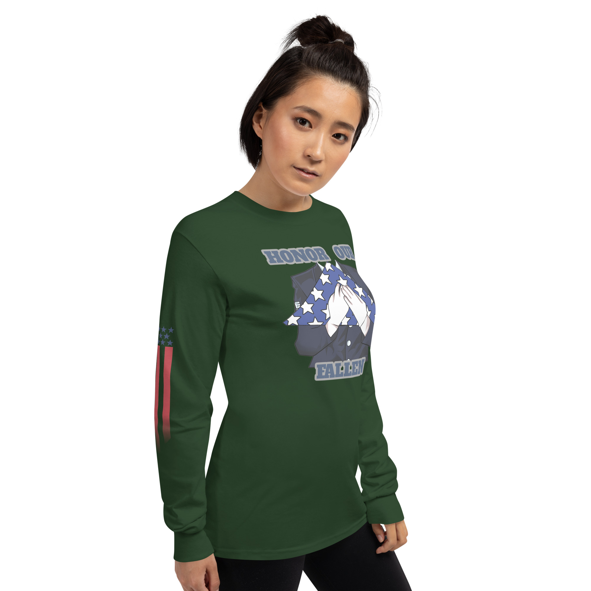 HONOR OUR FALLEN TOO SIKS Long Sleeve Shirt - Image 24