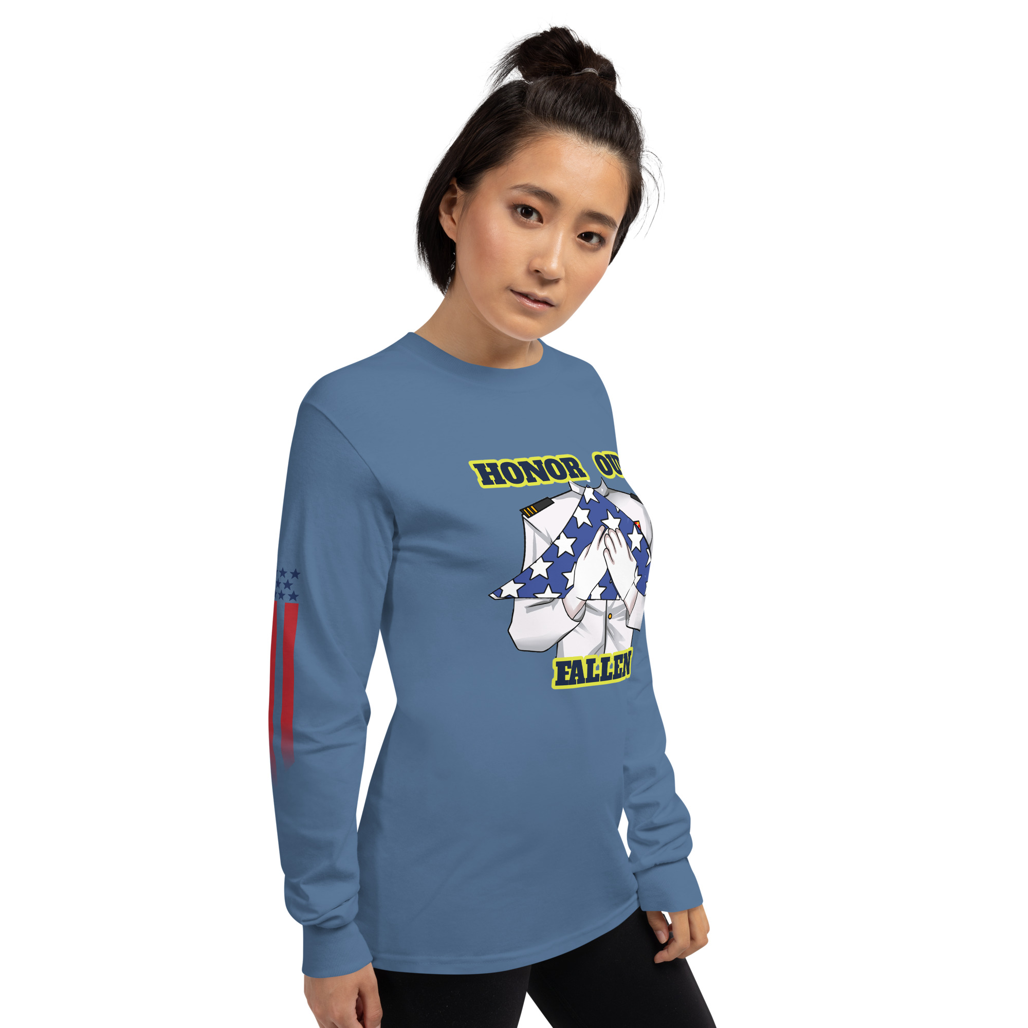 HONOR OUR FALLEN TOO SIKS Long Sleeve Shirt - Image 48