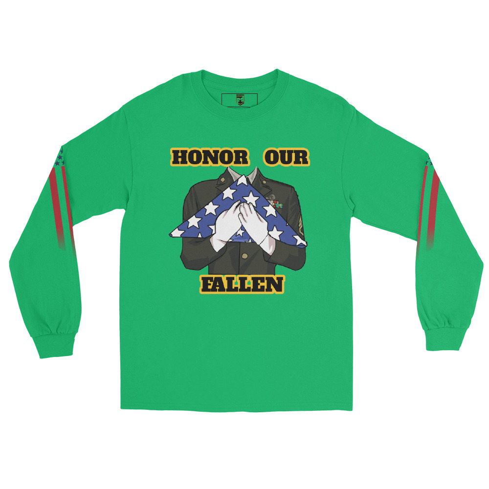 HONOR OUR FALLEN TOO SIKS Long Sleeve Shirt - Image 17