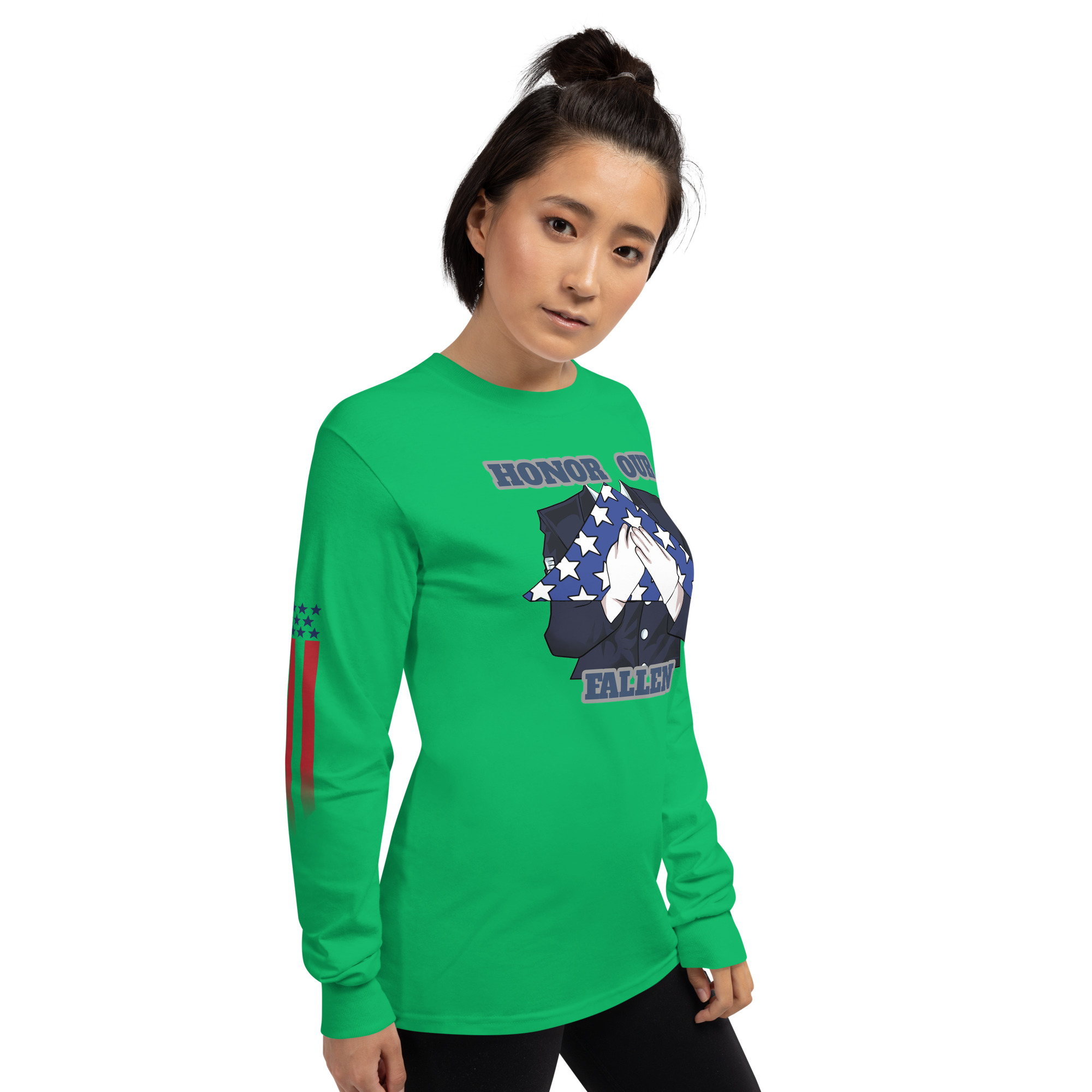 HONOR OUR FALLEN TOO SIKS Long Sleeve Shirt - Image 54