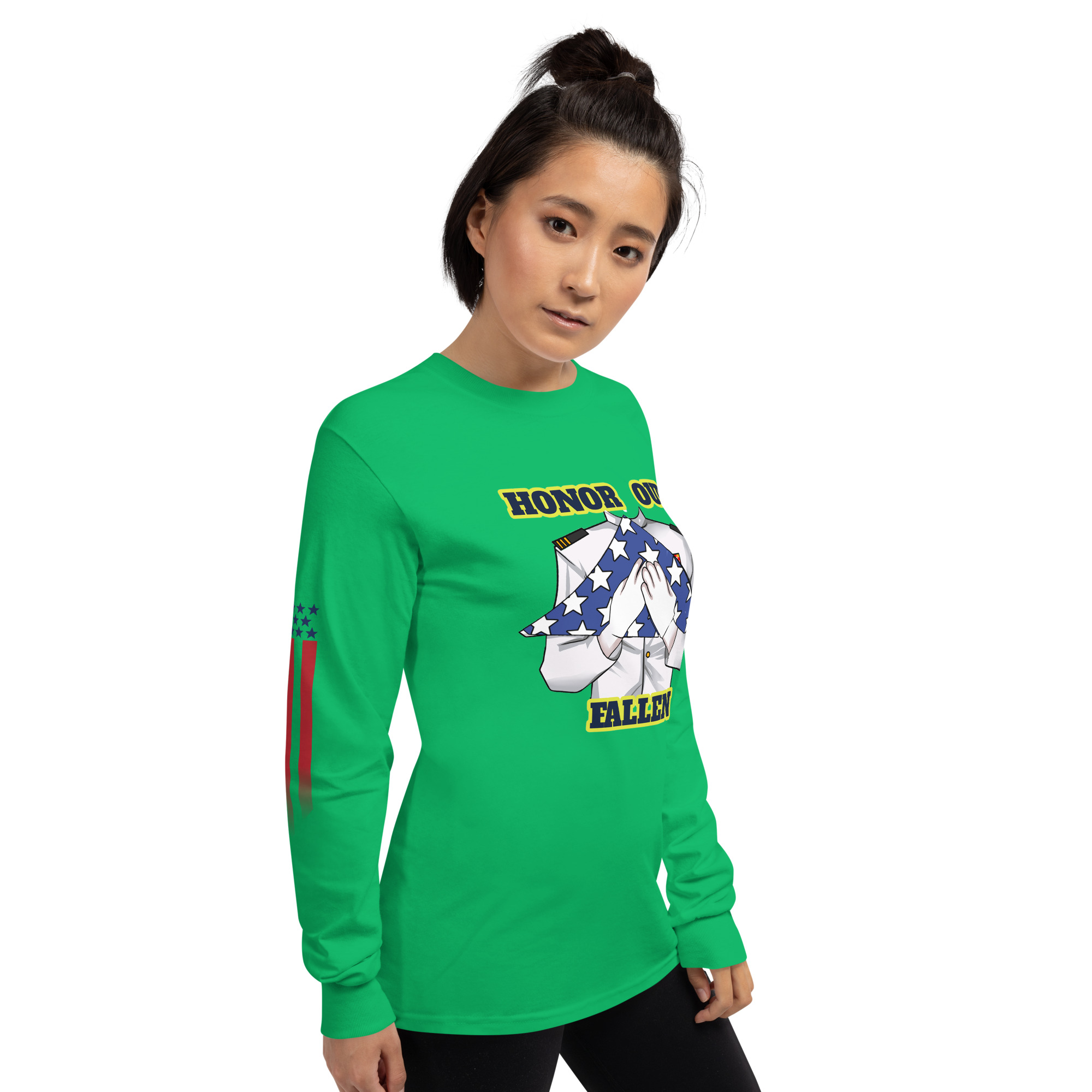 HONOR OUR FALLEN TOO SIKS Long Sleeve Shirt - Image 54