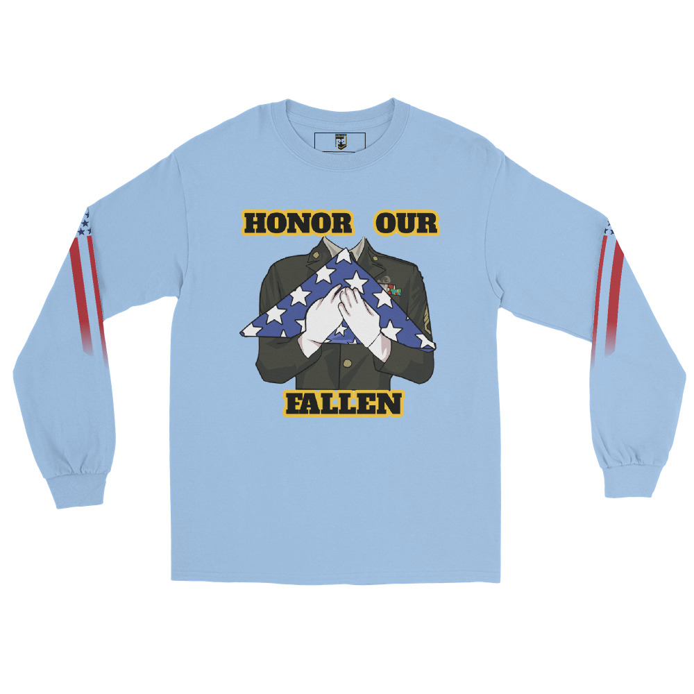 HONOR OUR FALLEN TOO SIKS Long Sleeve Shirt - Image 21