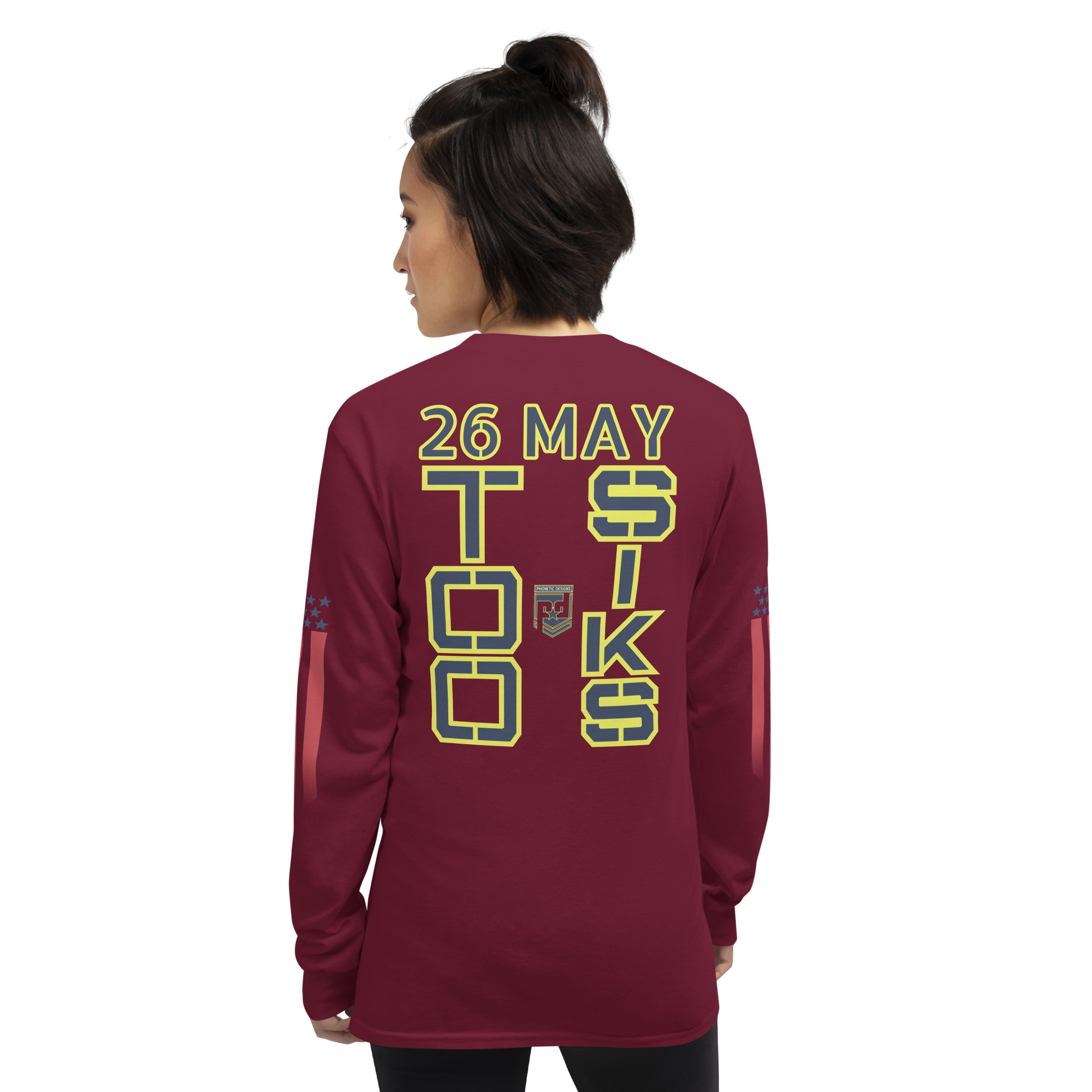HONOR OUR FALLEN TOO SIKS Long Sleeve Shirt - Image 15