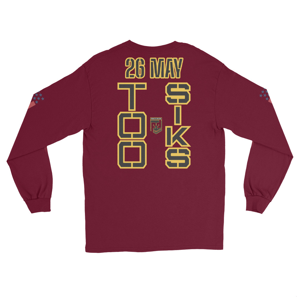 HONOR OUR FALLEN TOO SIKS Long Sleeve Shirt - Image 6