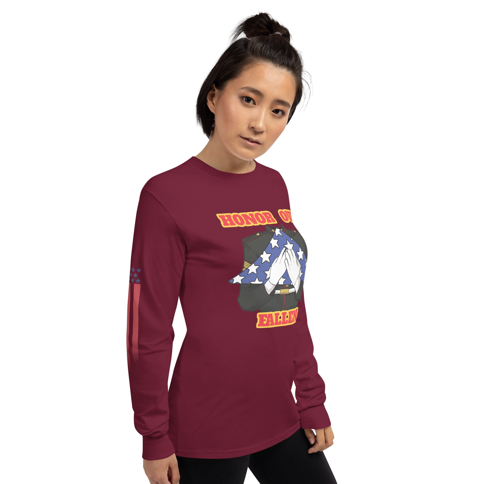 HONOR OUR FALLEN TOO SIKS Long Sleeve Shirt - Image 18