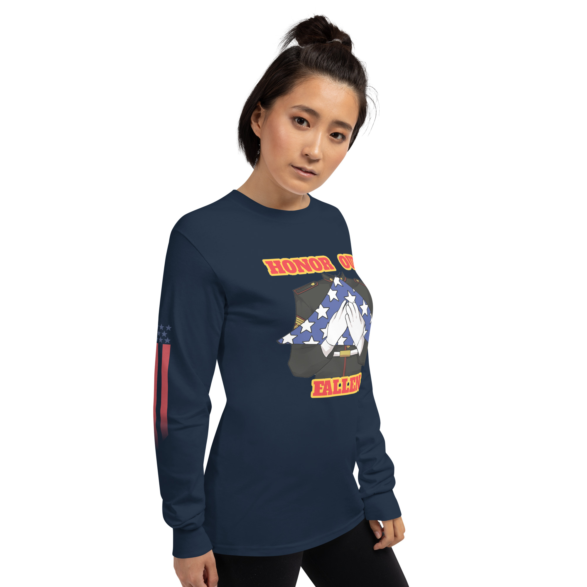 HONOR OUR FALLEN TOO SIKS Long Sleeve Shirt - Image 12