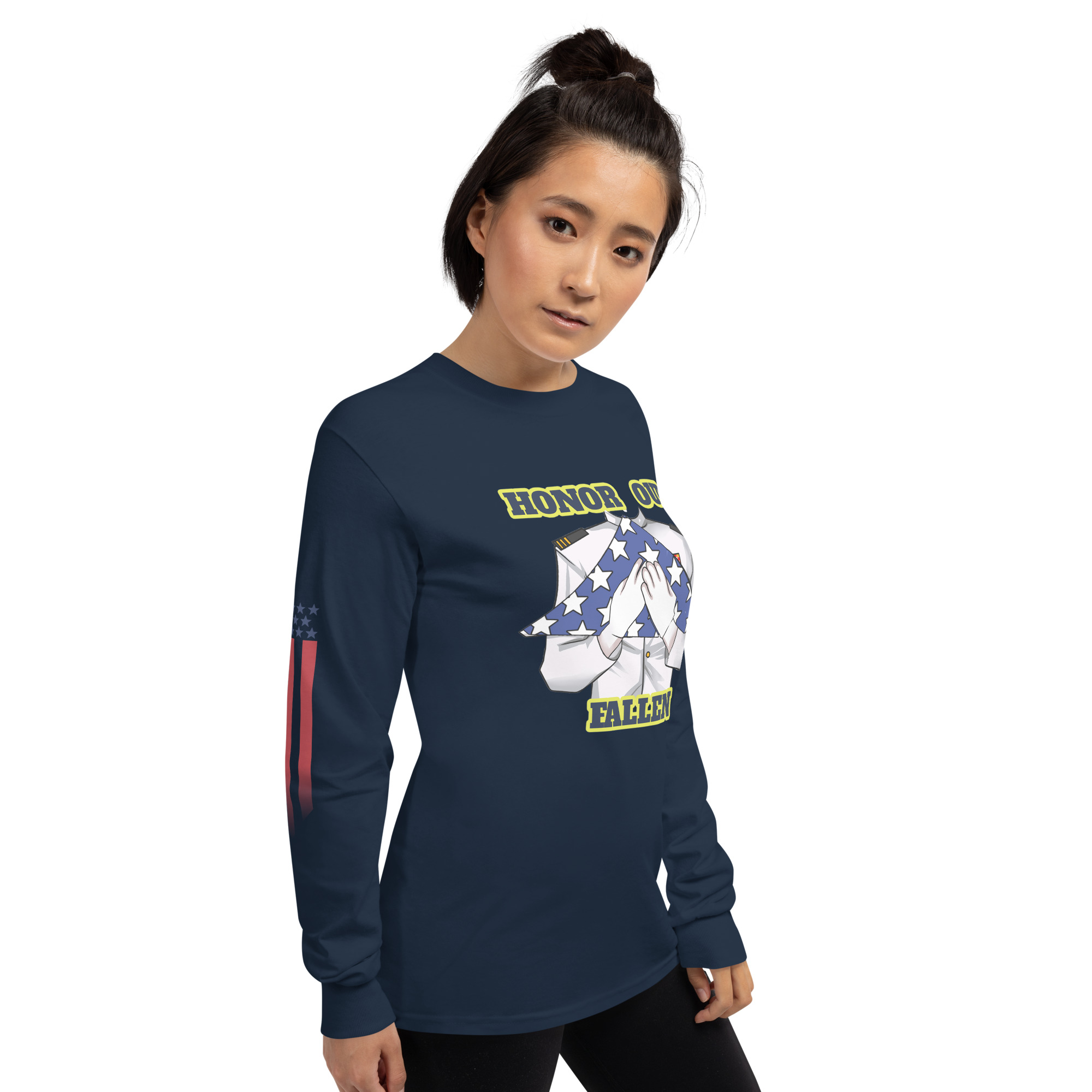 HONOR OUR FALLEN TOO SIKS Long Sleeve Shirt - Image 12