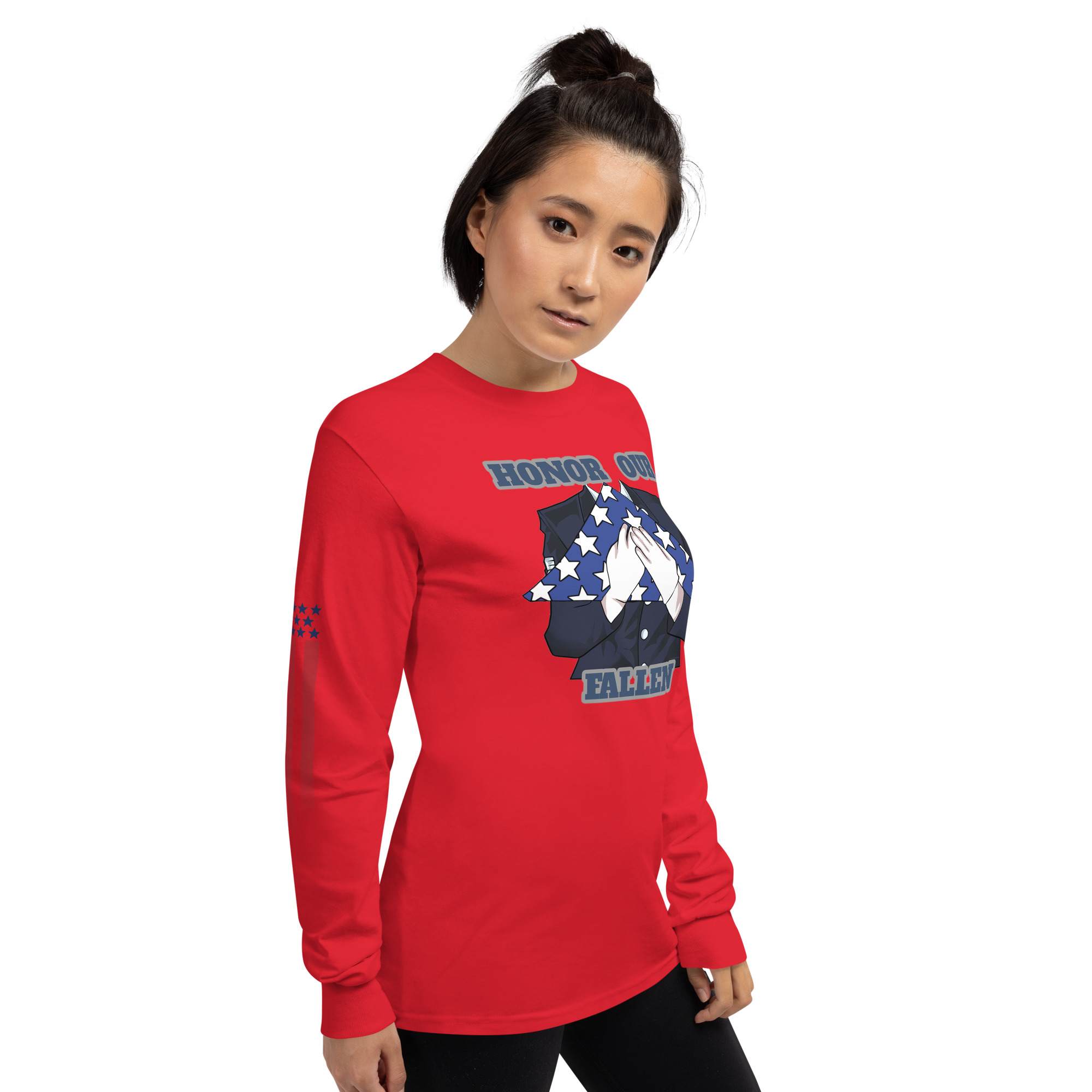 HONOR OUR FALLEN TOO SIKS Long Sleeve Shirt - Image 30