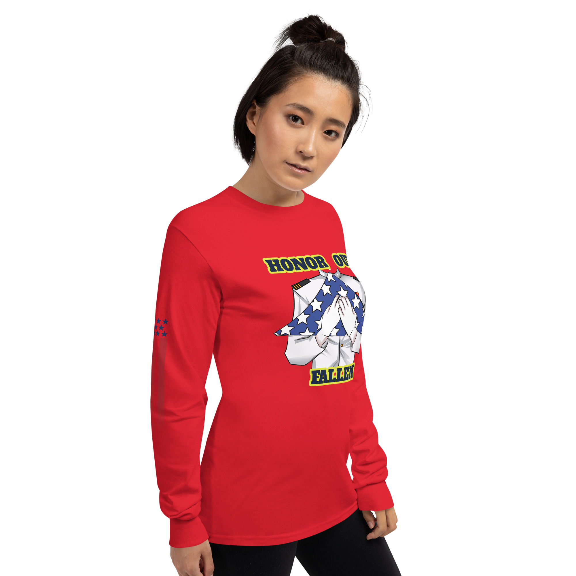 HONOR OUR FALLEN TOO SIKS Long Sleeve Shirt - Image 30