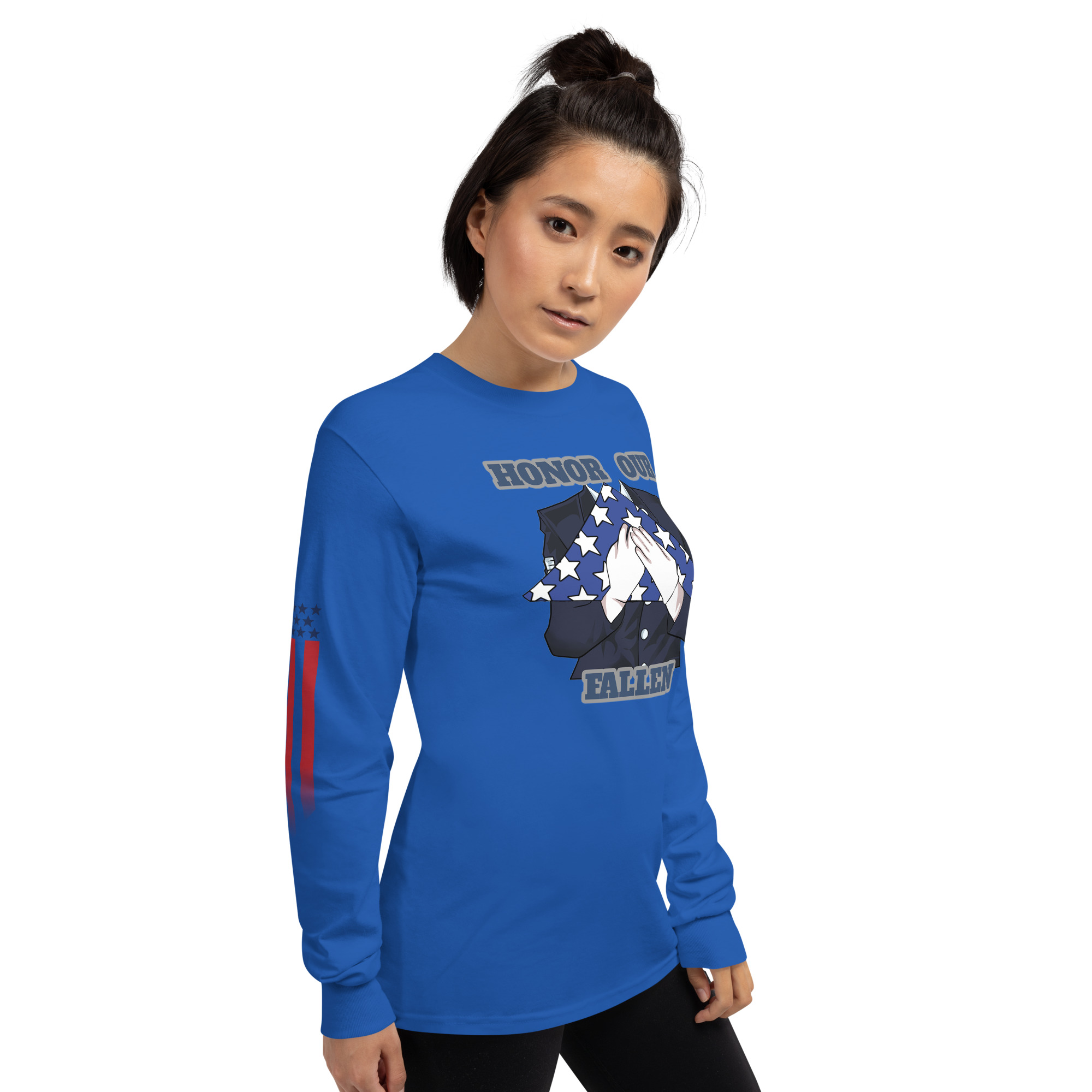 HONOR OUR FALLEN TOO SIKS Long Sleeve Shirt - Image 36