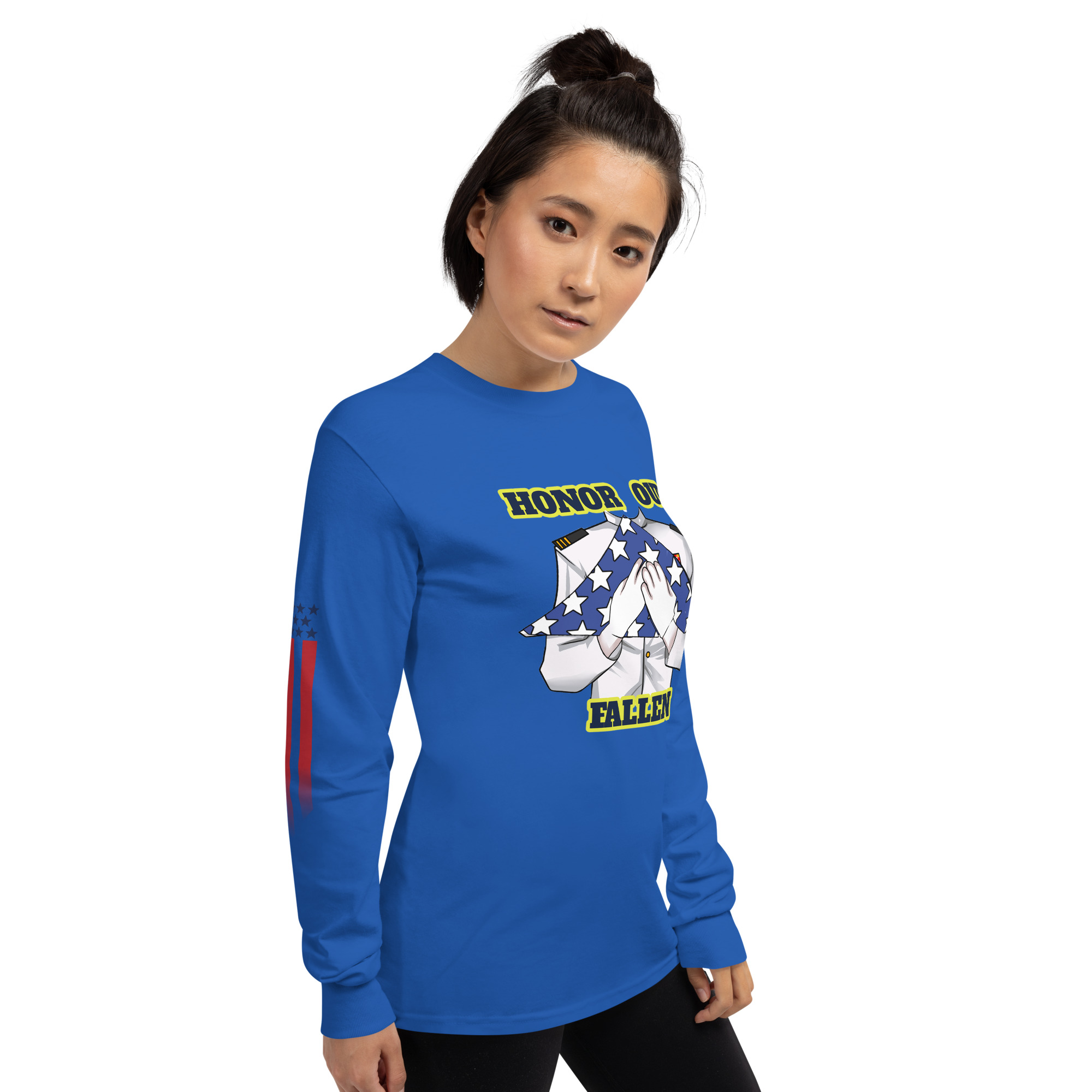 HONOR OUR FALLEN TOO SIKS Long Sleeve Shirt - Image 36