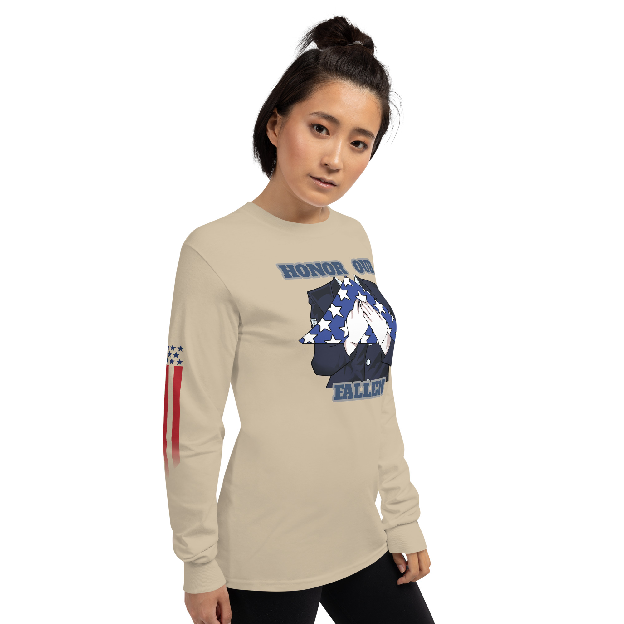 HONOR OUR FALLEN TOO SIKS Long Sleeve Shirt - Image 72