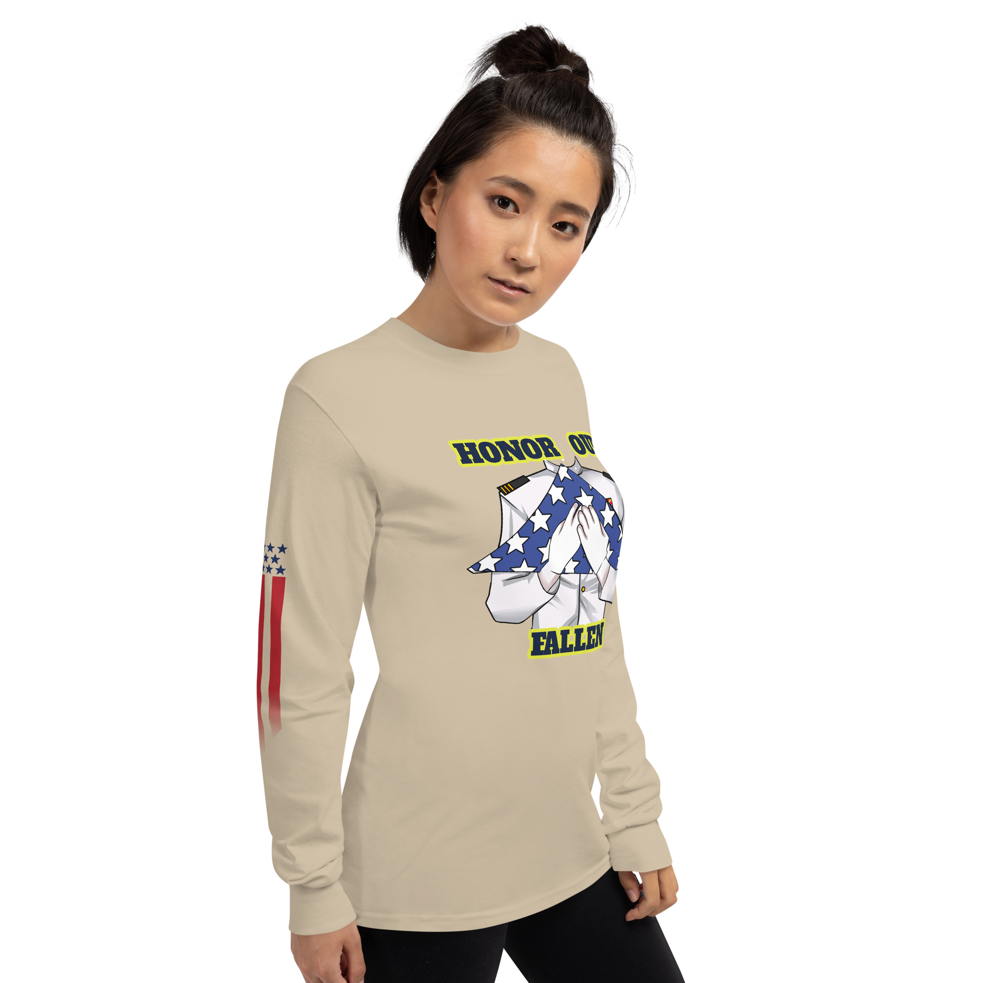 HONOR OUR FALLEN TOO SIKS Long Sleeve Shirt - Image 72