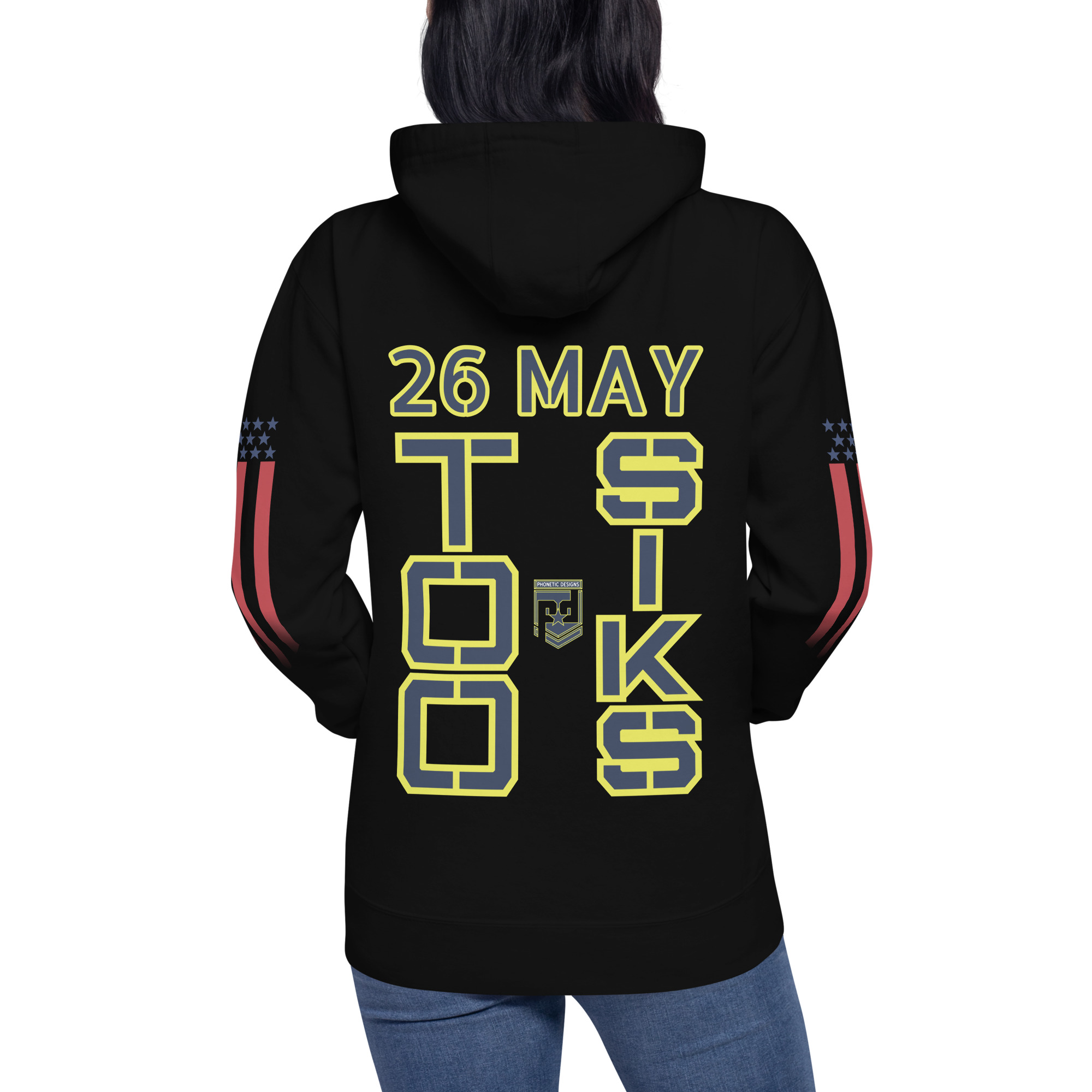 HONOR OUR FALLEN TOO SIKS Unisex Hoodie - Image 2
