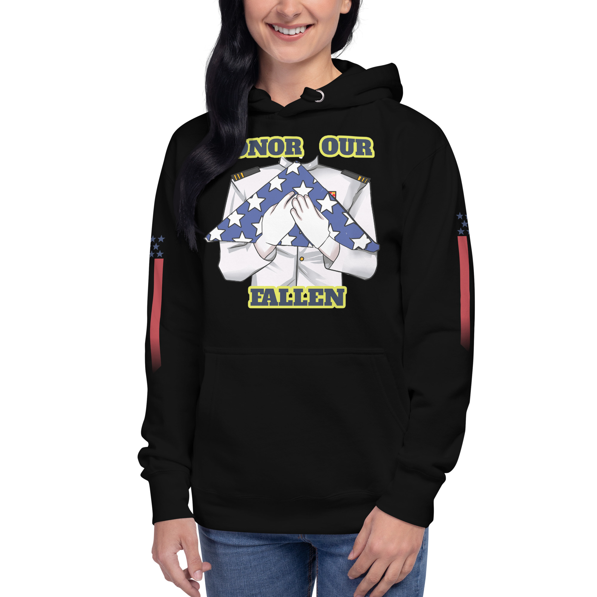 HONOR OUR FALLEN TOO SIKS Unisex Hoodie