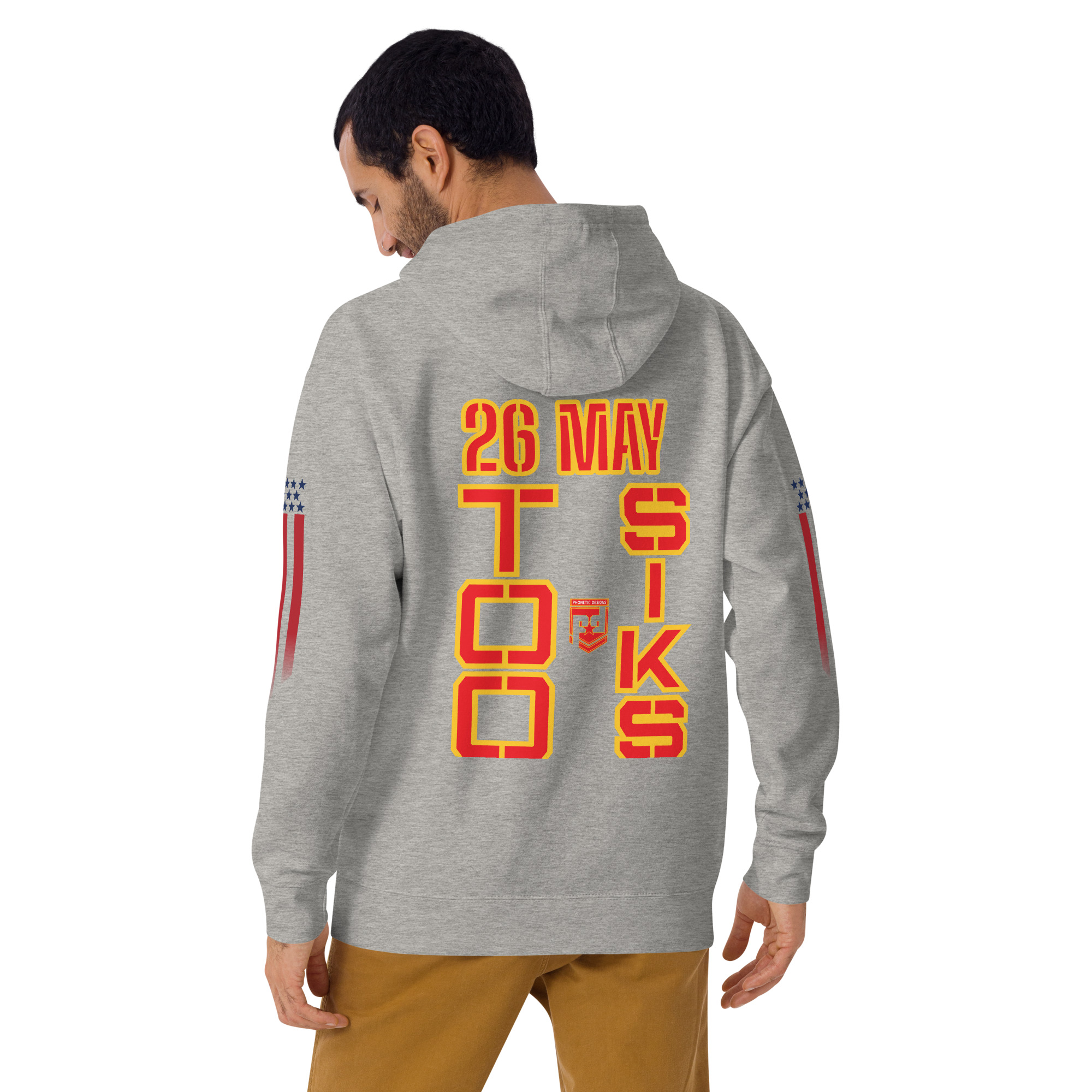 HONOR OUR FALLEN TOO SIKS Unisex Hoodie - Image 58