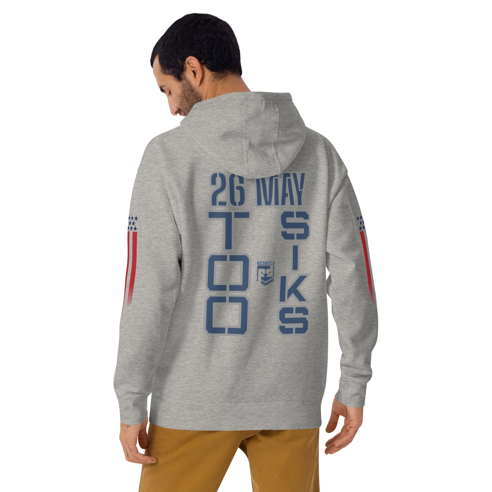 HONOR OUR FALLEN TOO SIKS Unisex Hoodie - Image 58