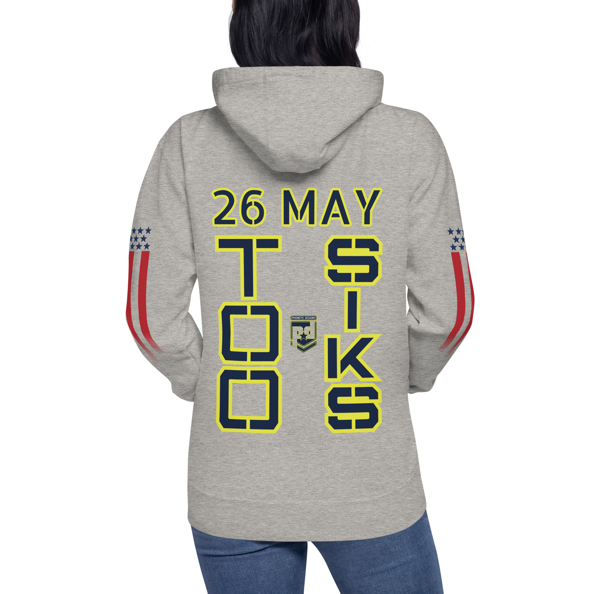 HONOR OUR FALLEN TOO SIKS Unisex Hoodie - Image 86