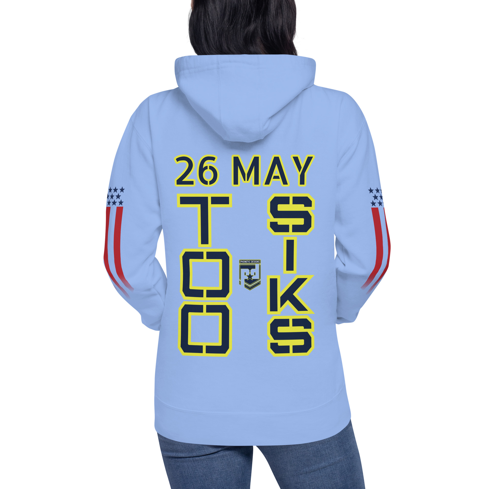 HONOR OUR FALLEN TOO SIKS Unisex Hoodie - Image 80
