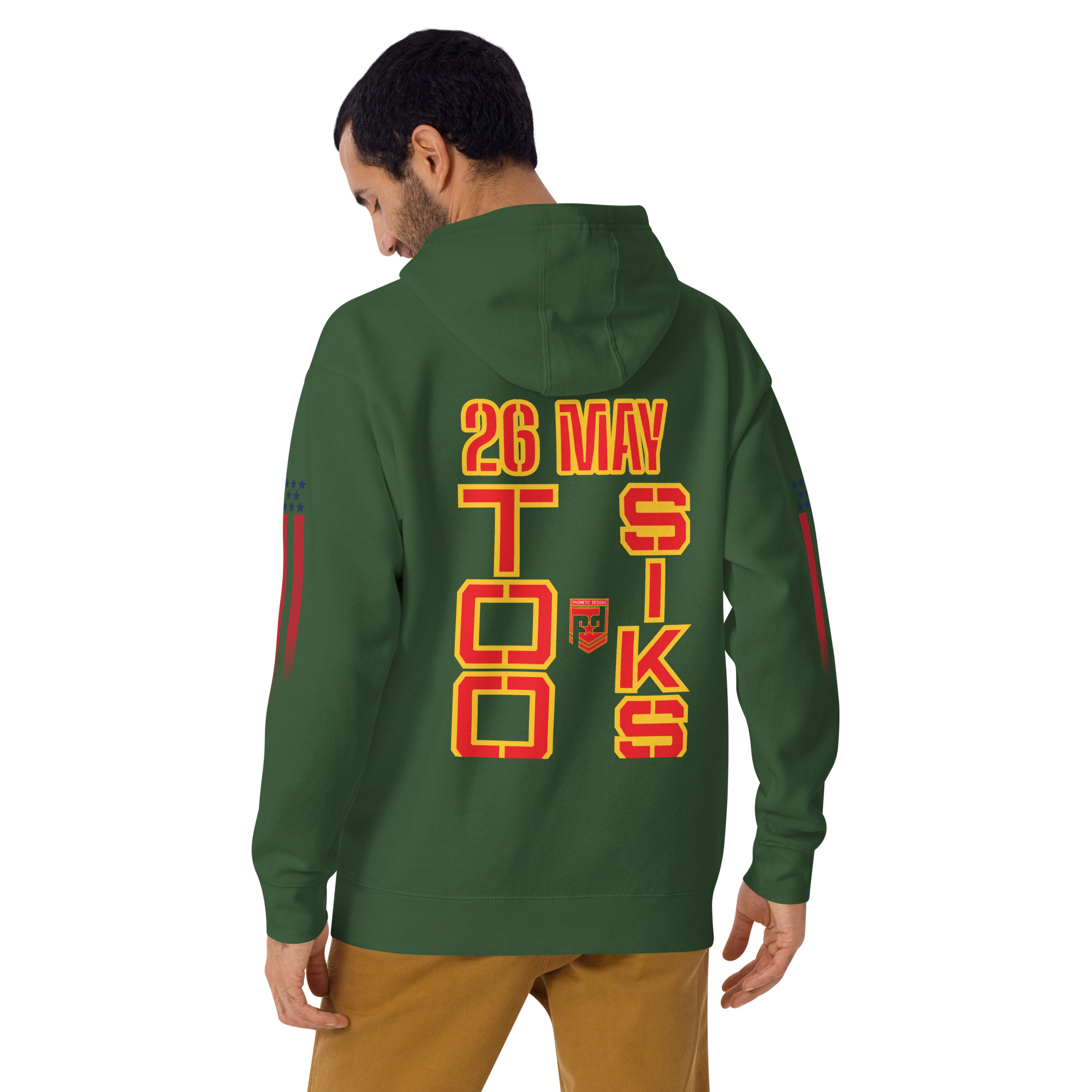 HONOR OUR FALLEN TOO SIKS Unisex Hoodie - Image 26