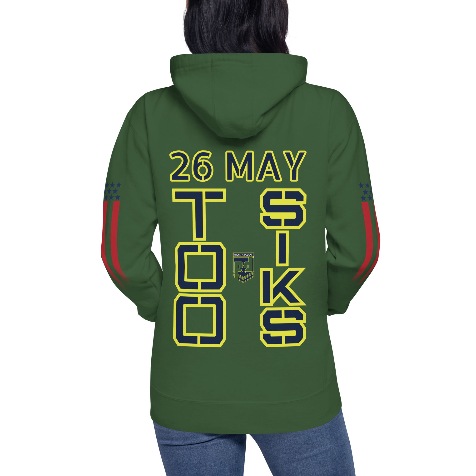 HONOR OUR FALLEN TOO SIKS Unisex Hoodie - Image 38
