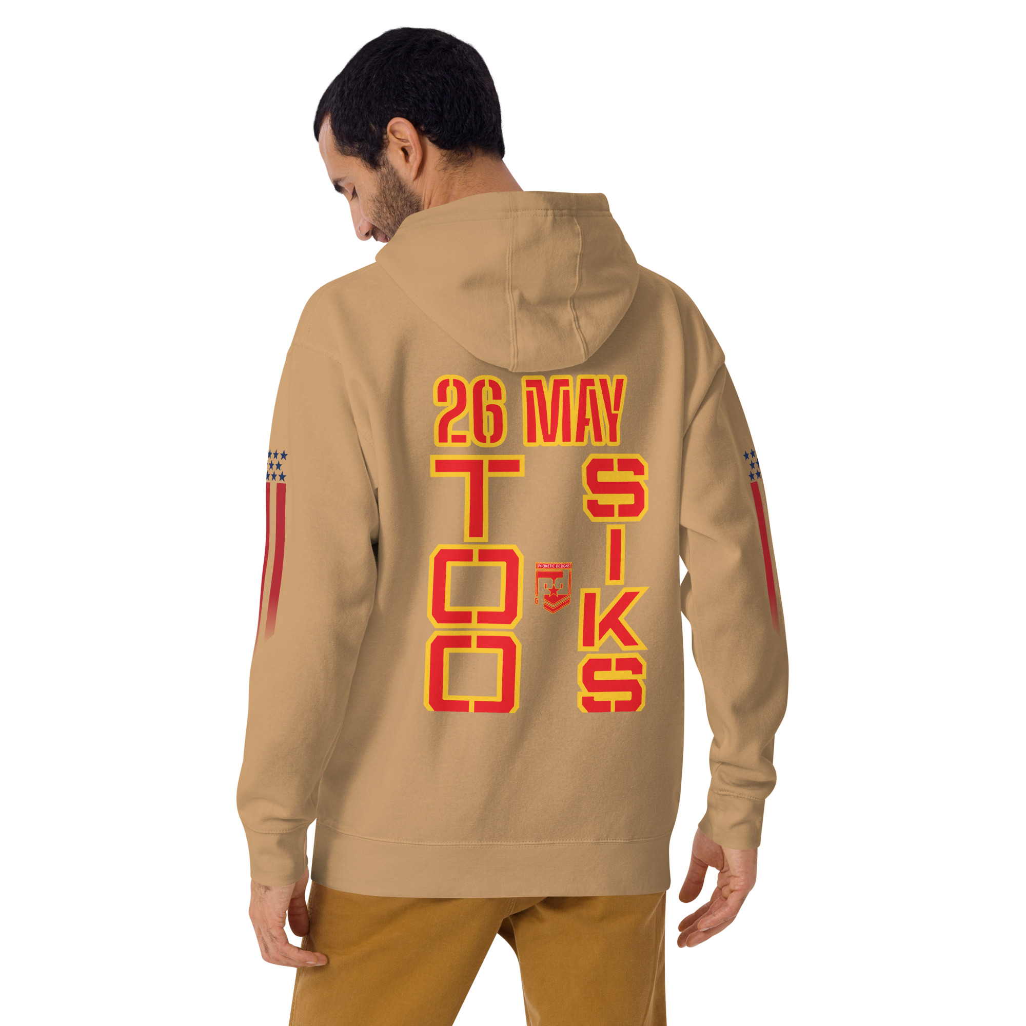 HONOR OUR FALLEN TOO SIKS Unisex Hoodie - Image 46
