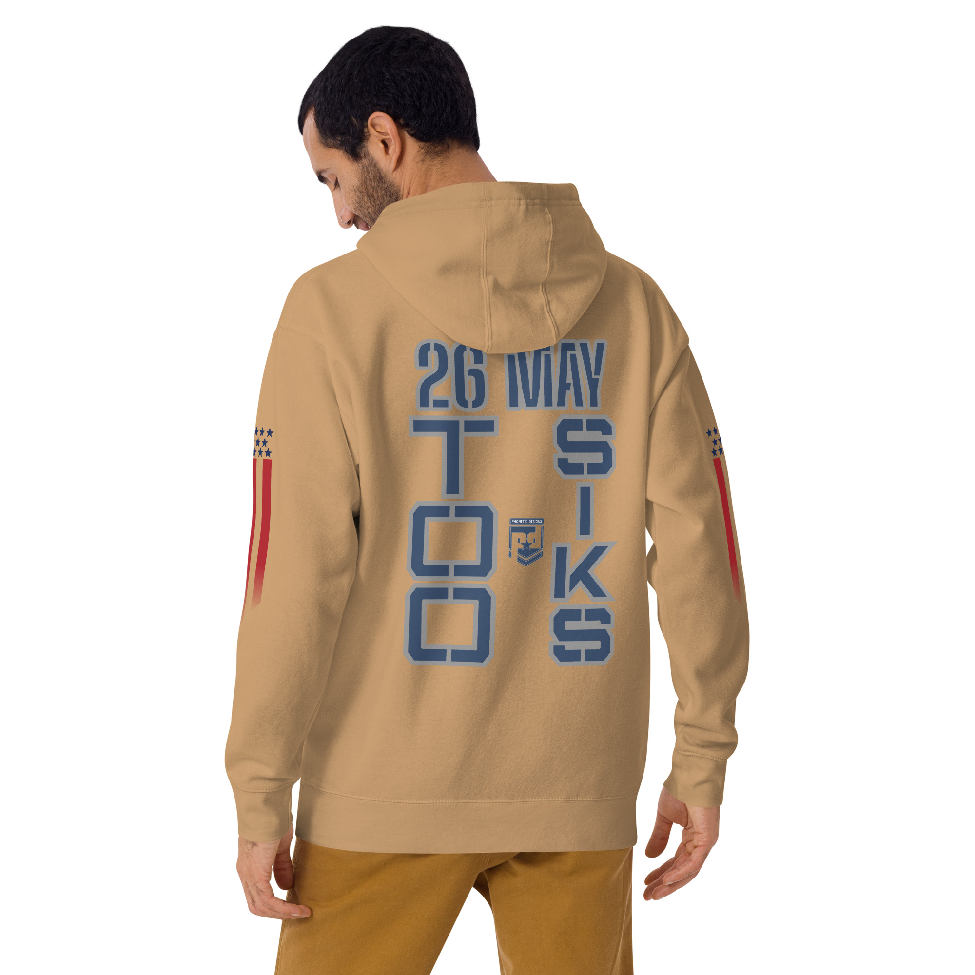 HONOR OUR FALLEN TOO SIKS Unisex Hoodie - Image 46
