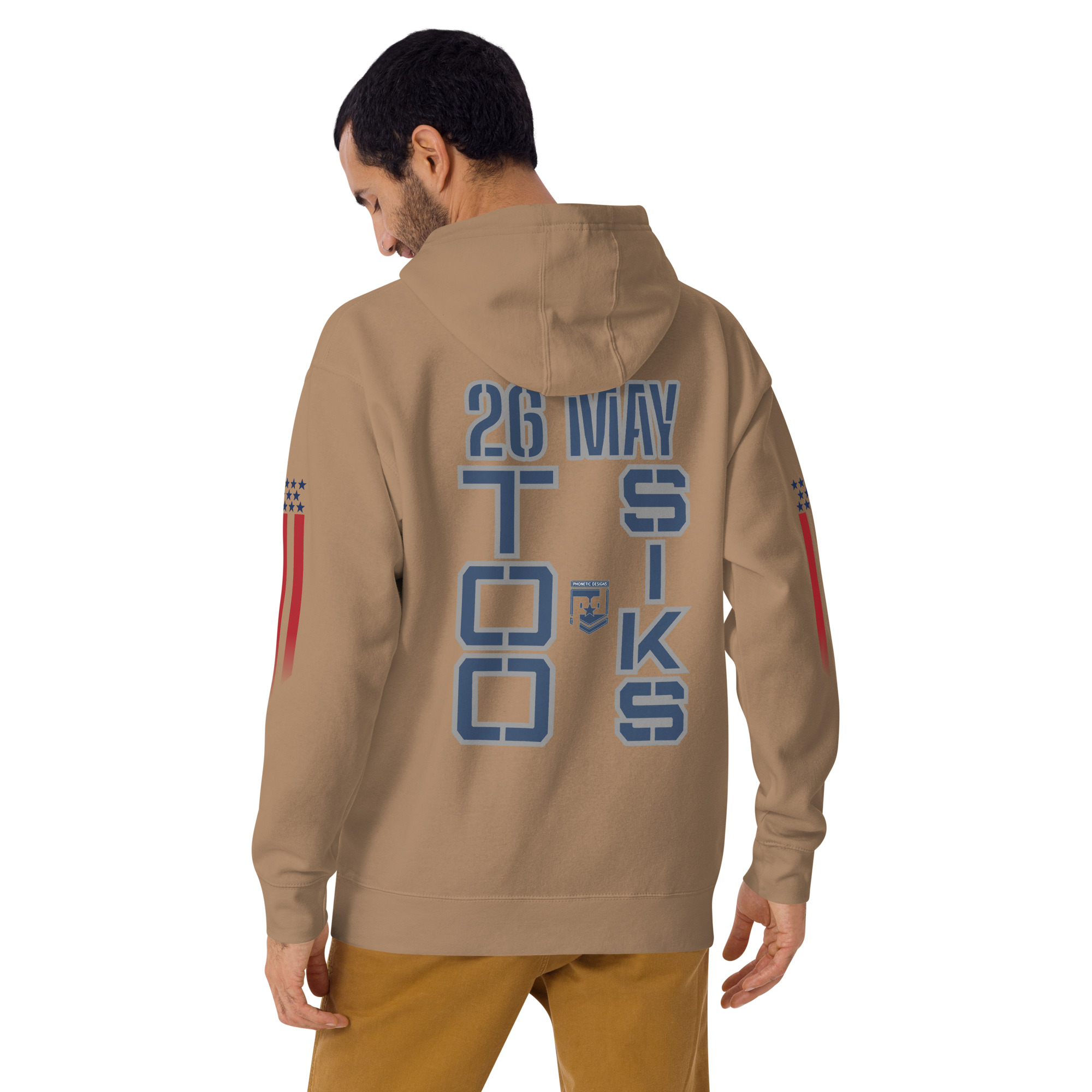 HONOR OUR FALLEN TOO SIKS Unisex Hoodie - Image 44