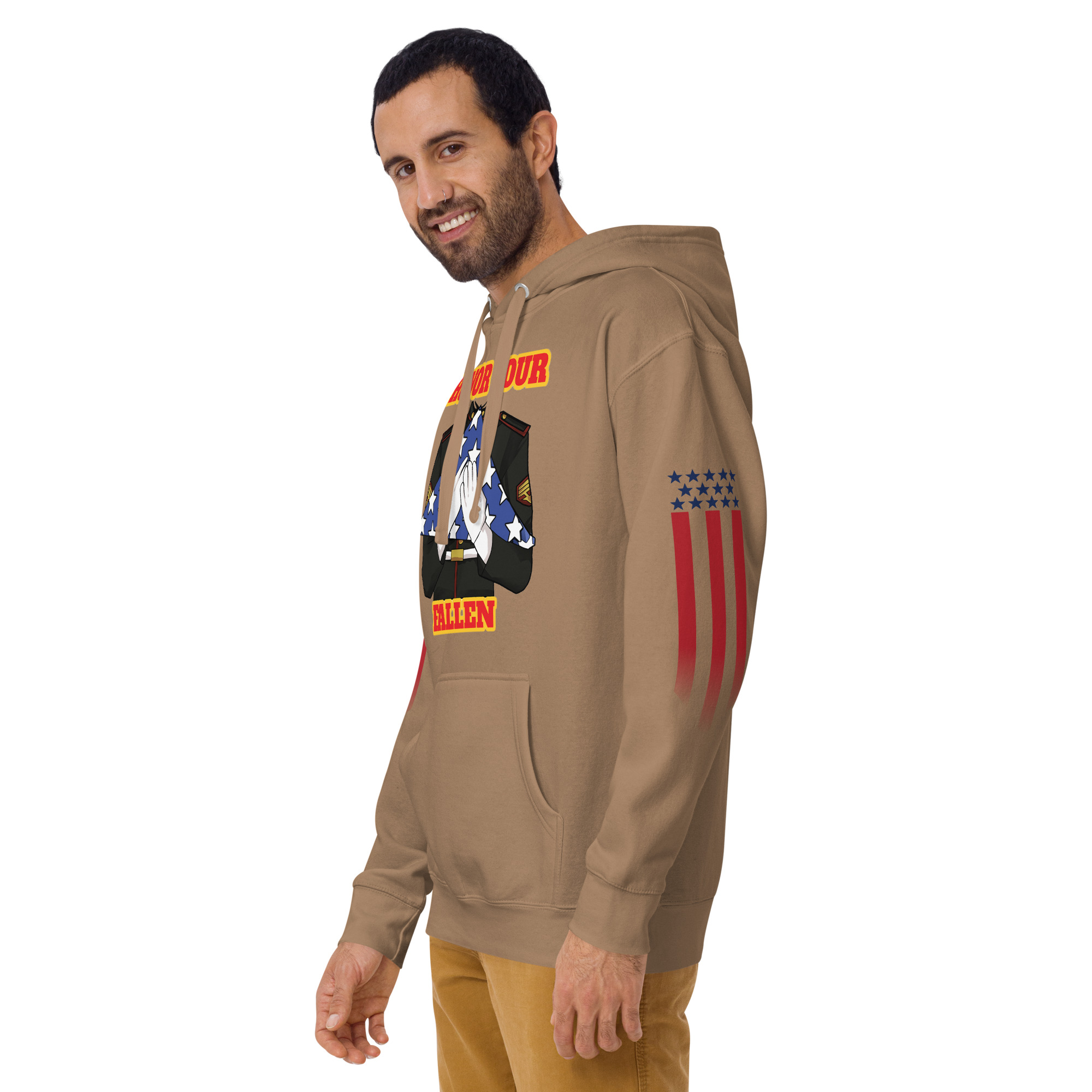 HONOR OUR FALLEN TOO SIKS Unisex Hoodie - Image 42