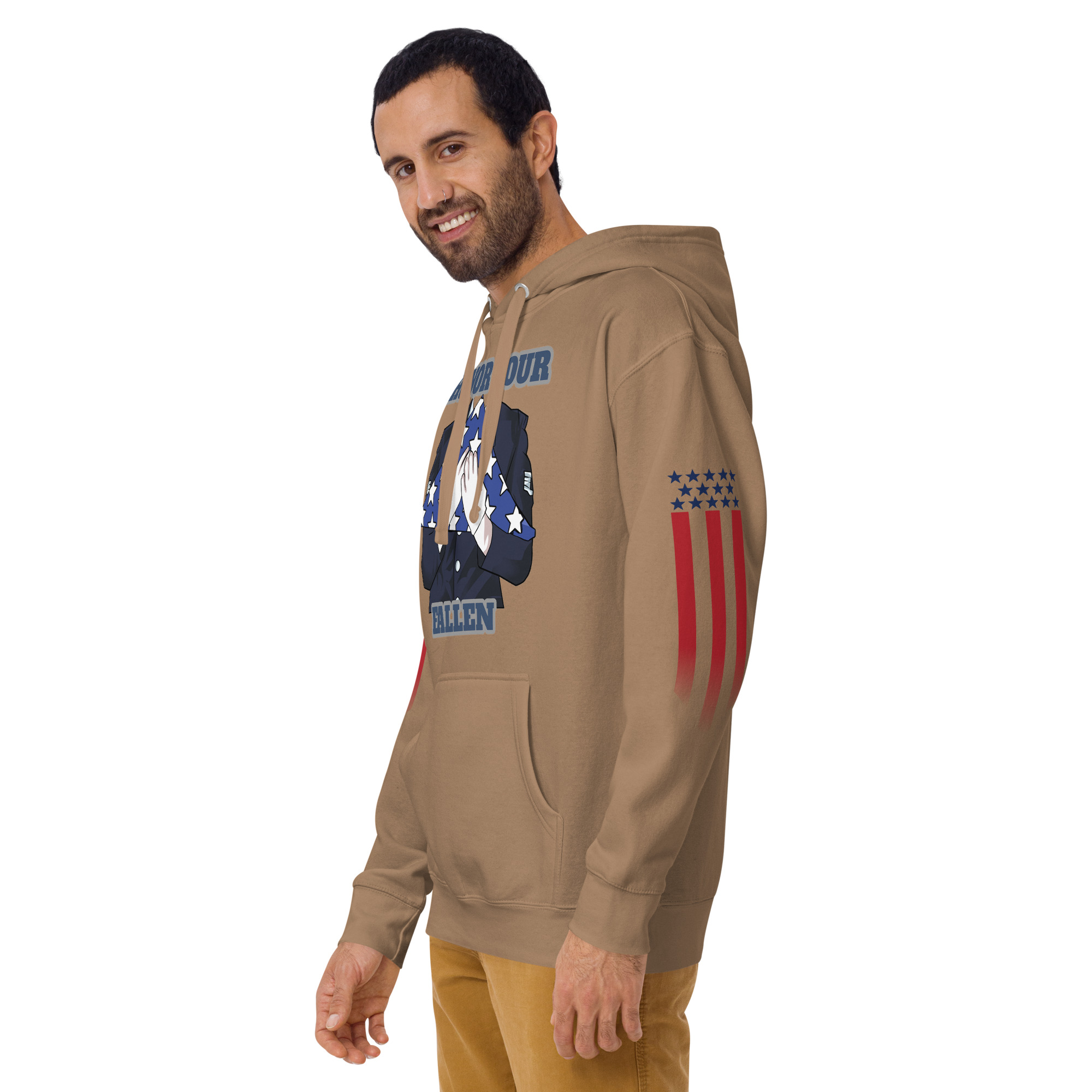 HONOR OUR FALLEN TOO SIKS Unisex Hoodie - Image 42
