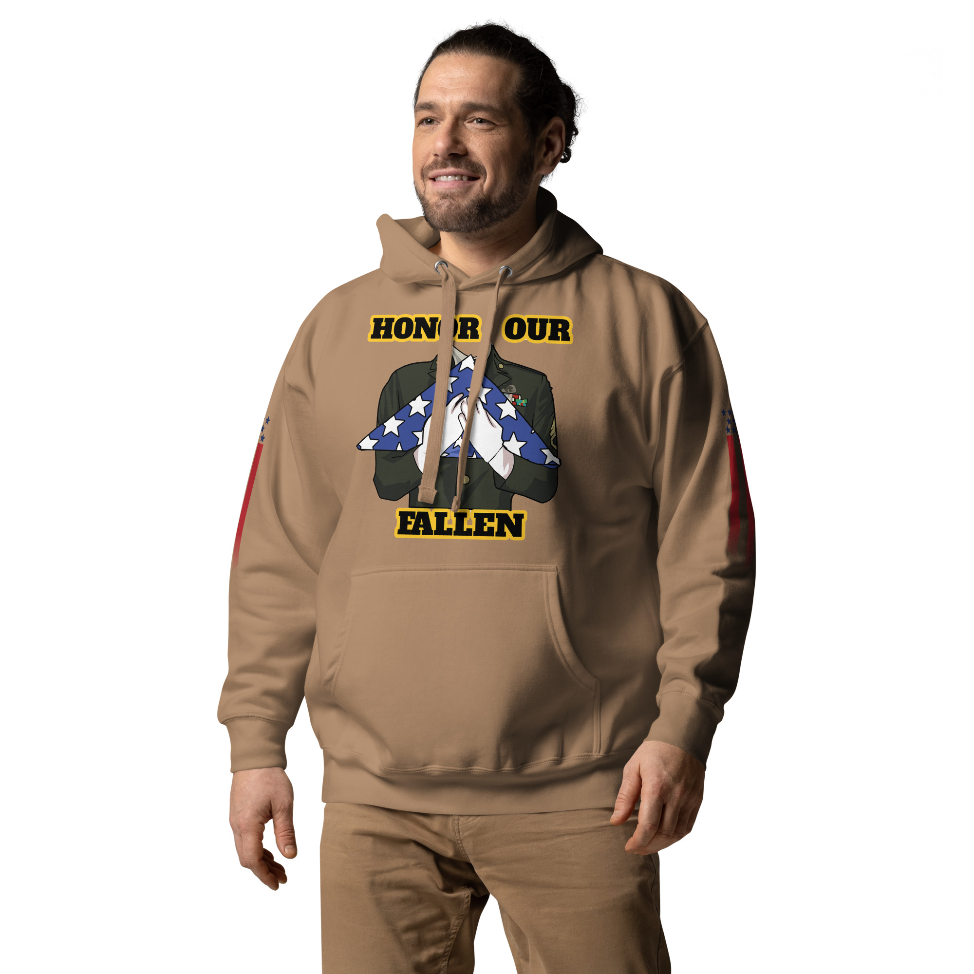 HONOR OUR FALLEN TOO SIKS Unisex Hoodie - Image 32