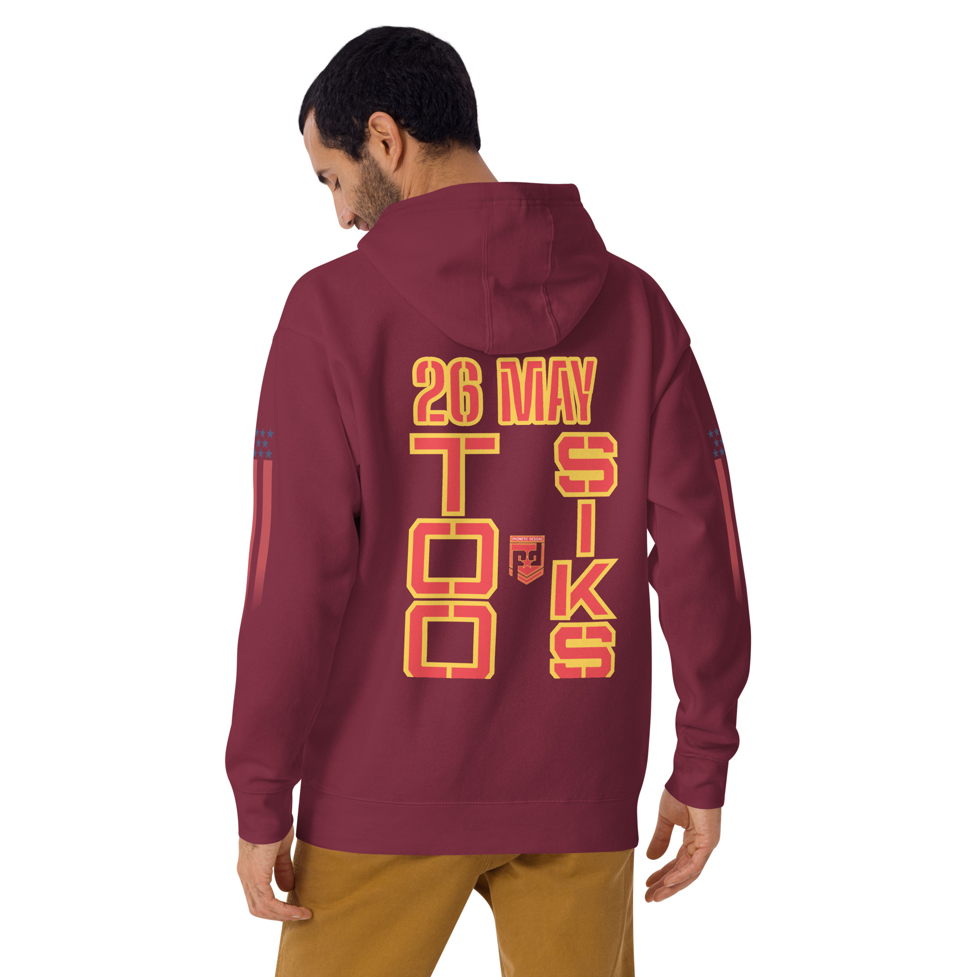HONOR OUR FALLEN TOO SIKS Unisex Hoodie - Image 10