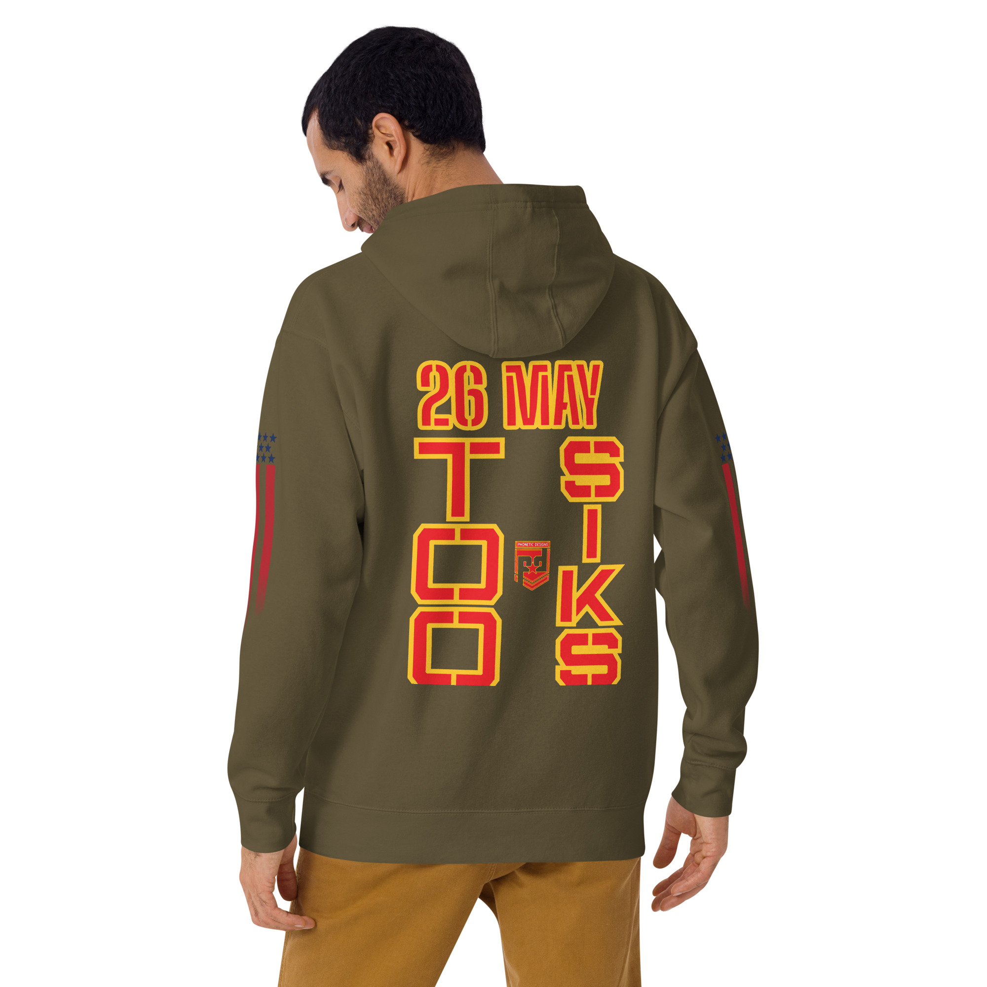 HONOR OUR FALLEN TOO SIKS Unisex Hoodie - Image 30