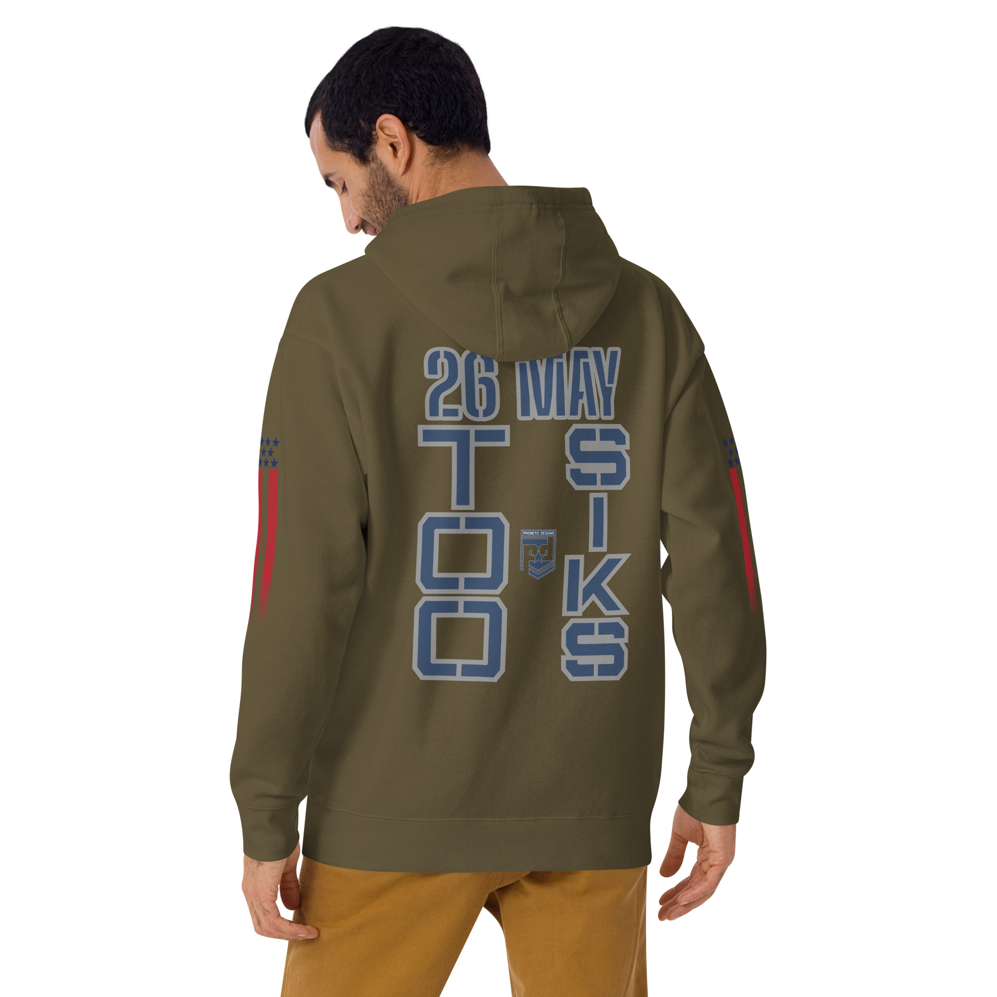 HONOR OUR FALLEN TOO SIKS Unisex Hoodie - Image 30